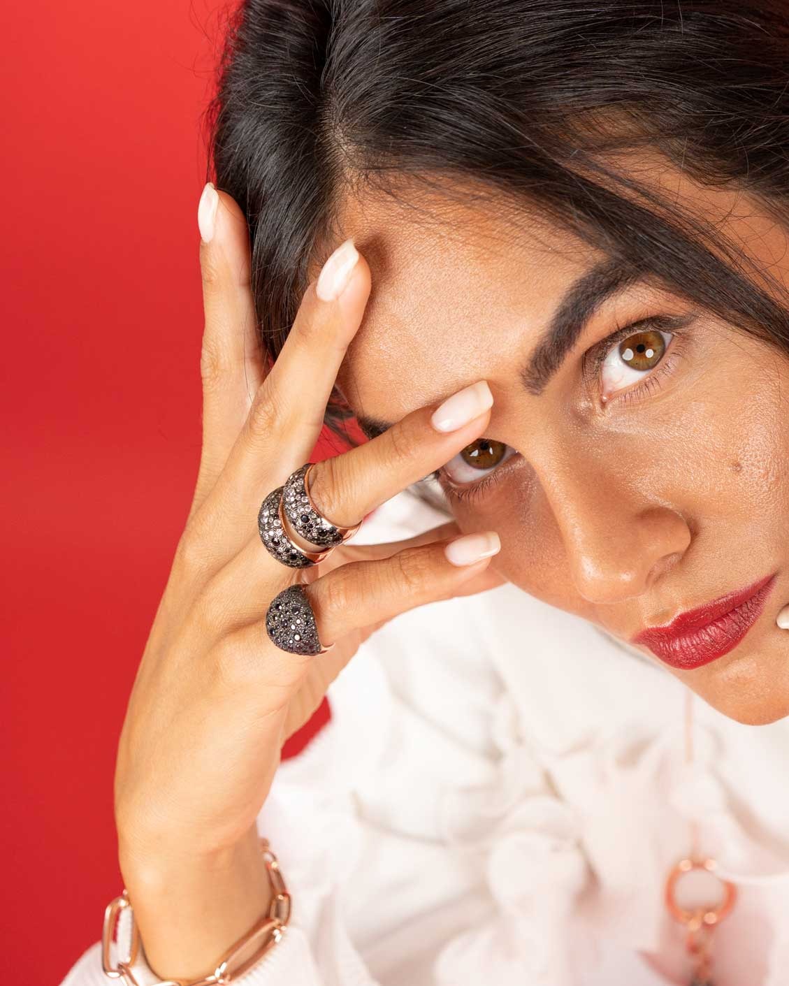 Anello Donna Pavè Scudo Alisei Gioielli - A96