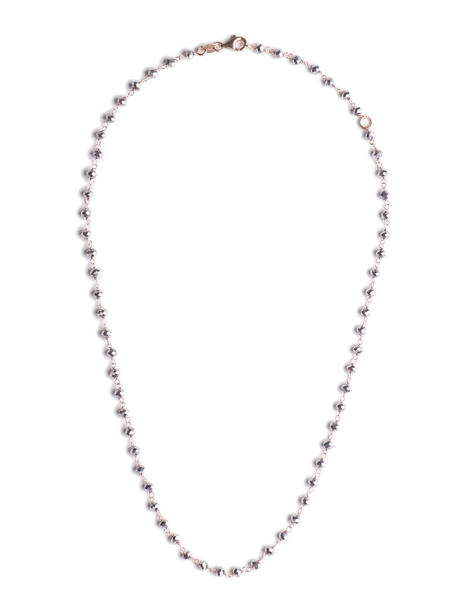 Collana Lunga Donna Rosario Cristalli Alisei Gioielli - C48