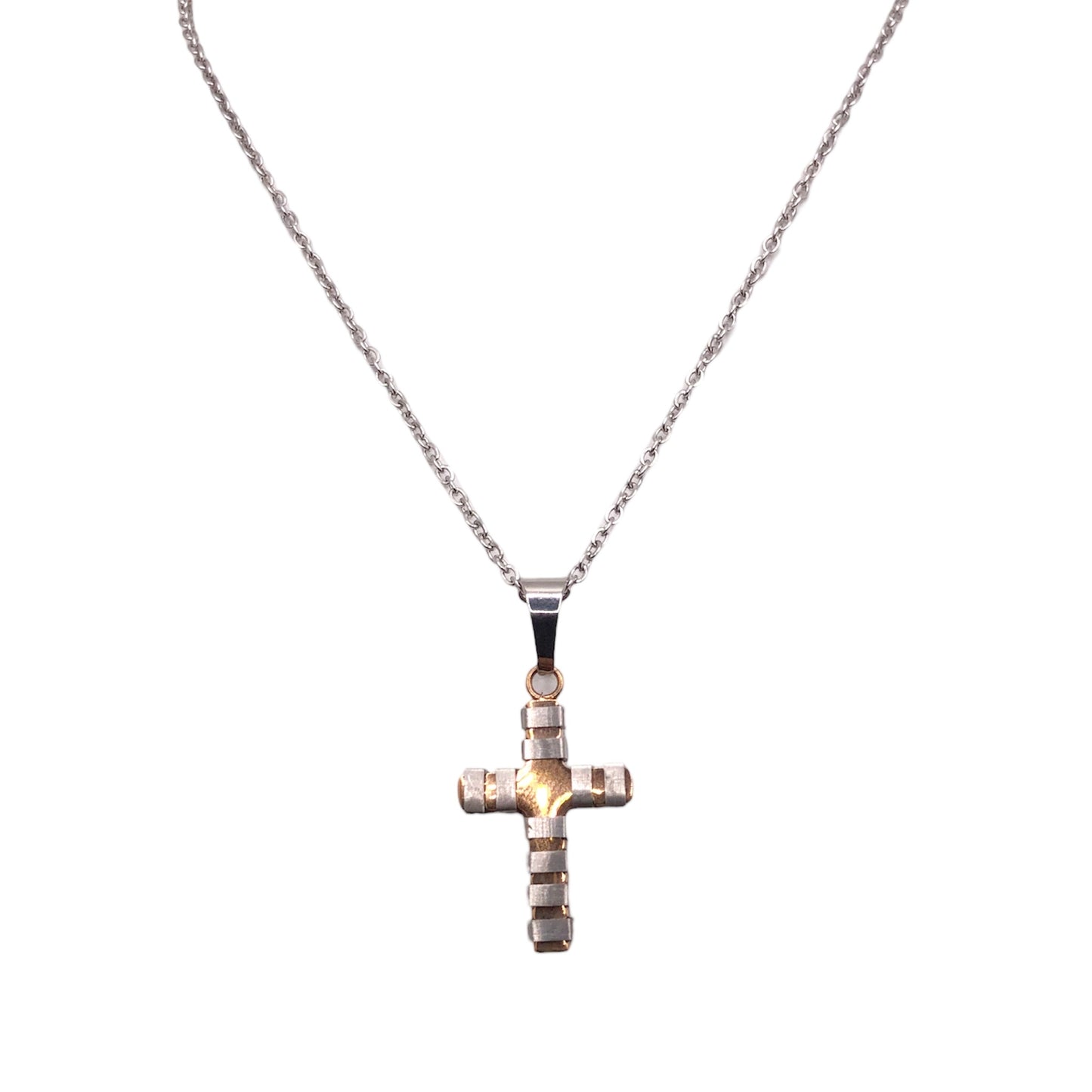 Collana Da Uomo Con Pendente A Croce