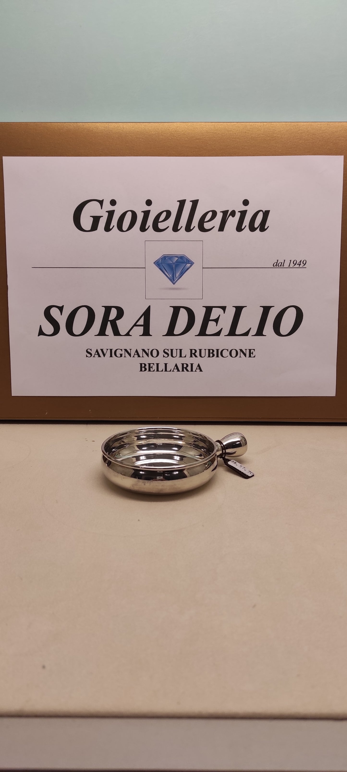 Salsiera In Argento 800 - 010