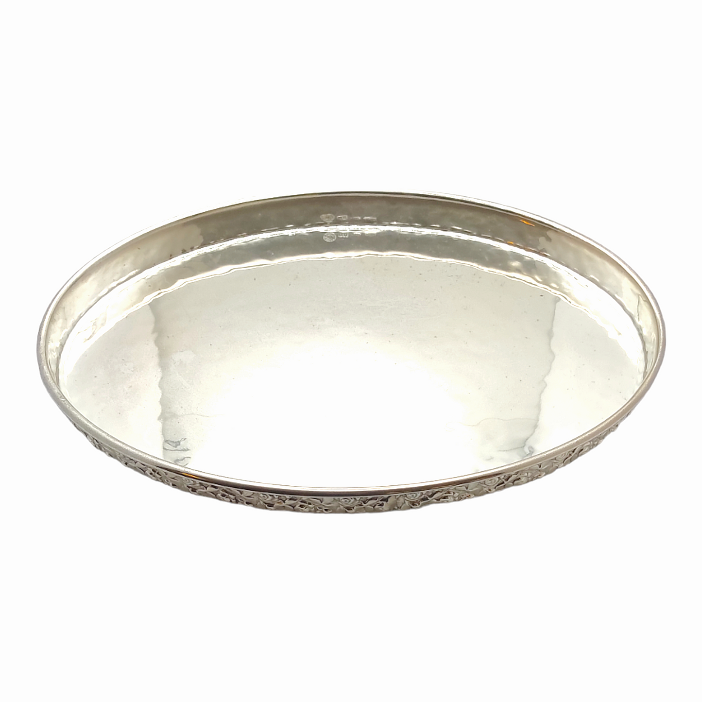 Vassoio In Argento Battuto - 085/086