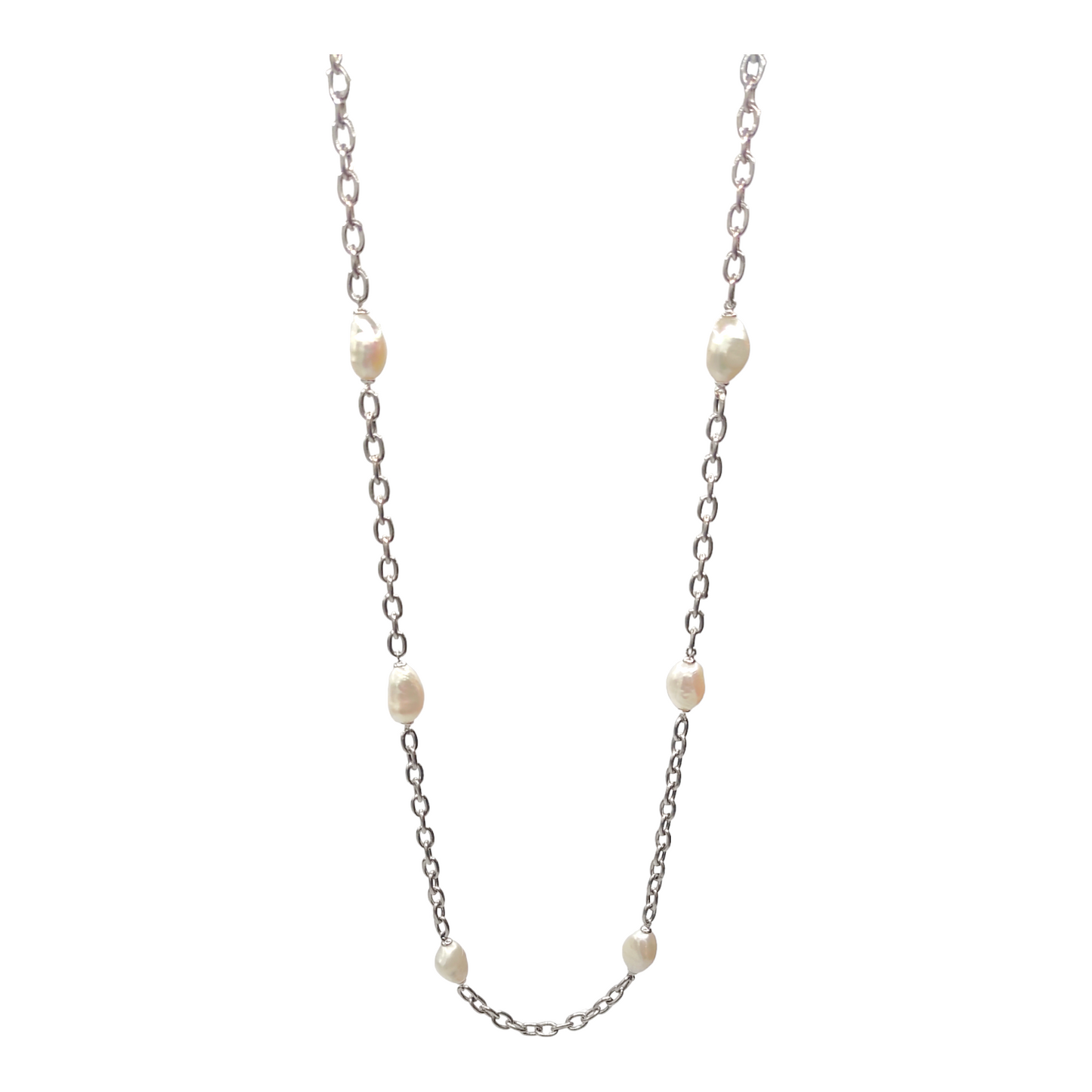 Collana In Argento E Perle Nimei - CL1533N