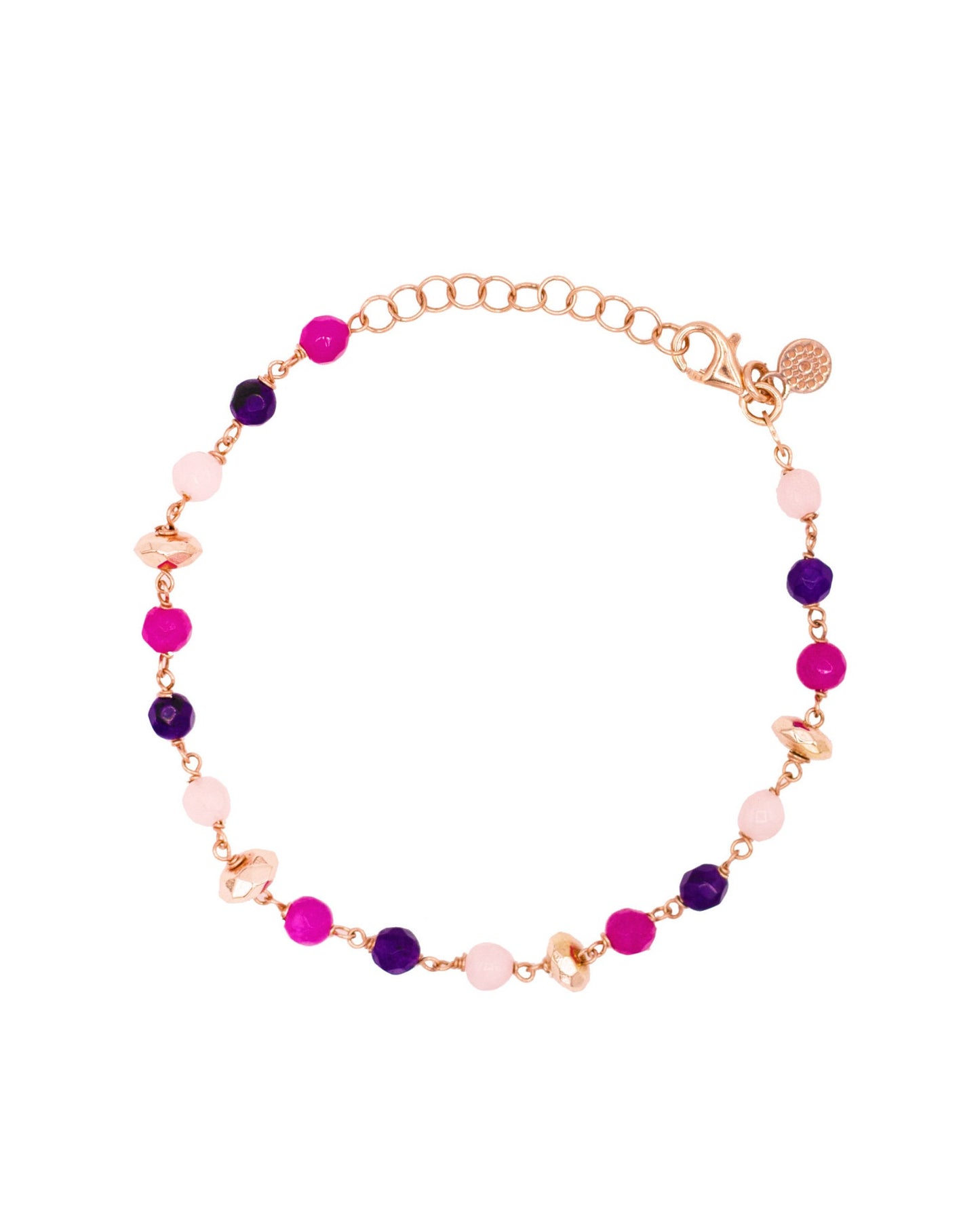 Bracciale Donna Ametista, Agata e Quarzo Alisei Gioielli - B305