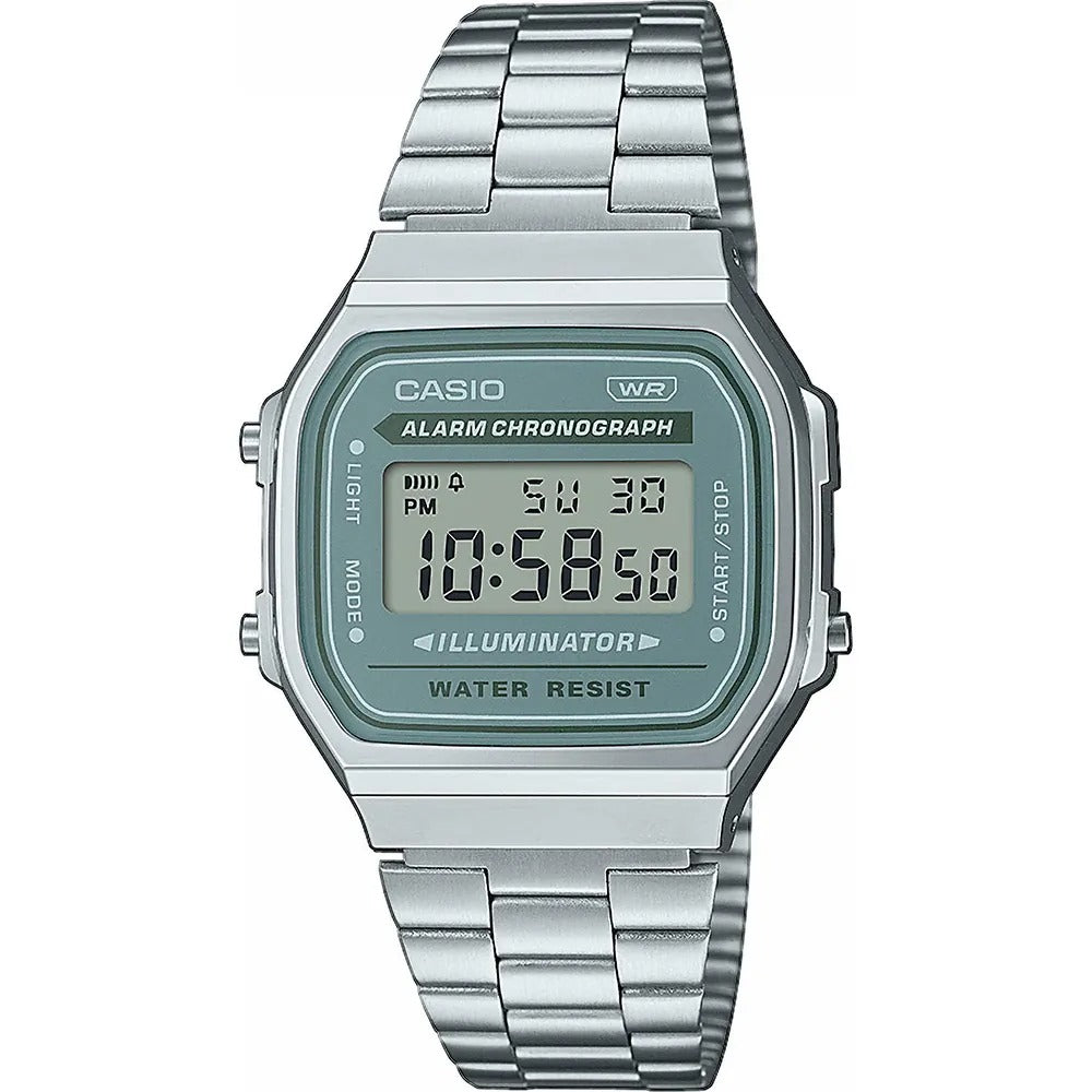 Orologio Unisex Casio Vintage Illuminator - A168WA-1YES