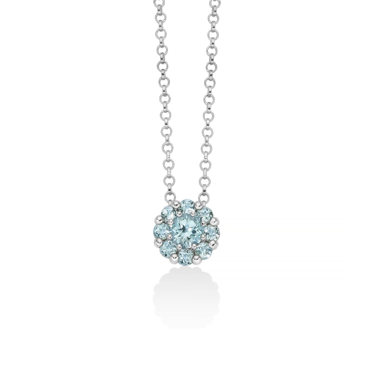 Collana Donna Miluna Fiore Piccolo Gemma del Cielo - CLD4794