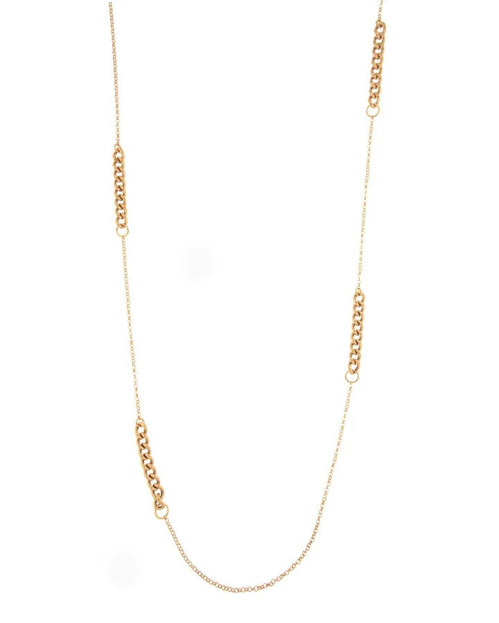 Collana Lunga Donna Groumette Alternata Alisei Gioielli - C157