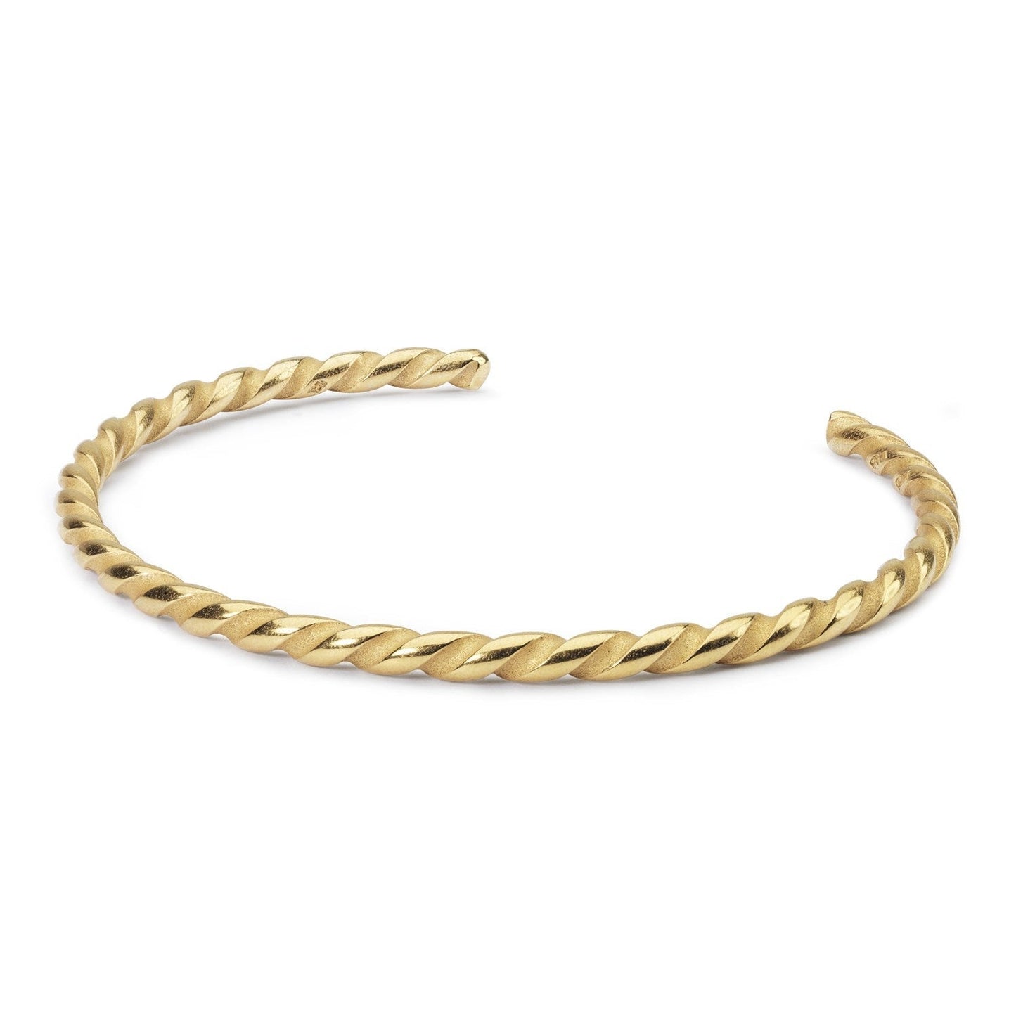 Bangle a Spirale Placato Oro Trollbeads - TGPBA-00007
