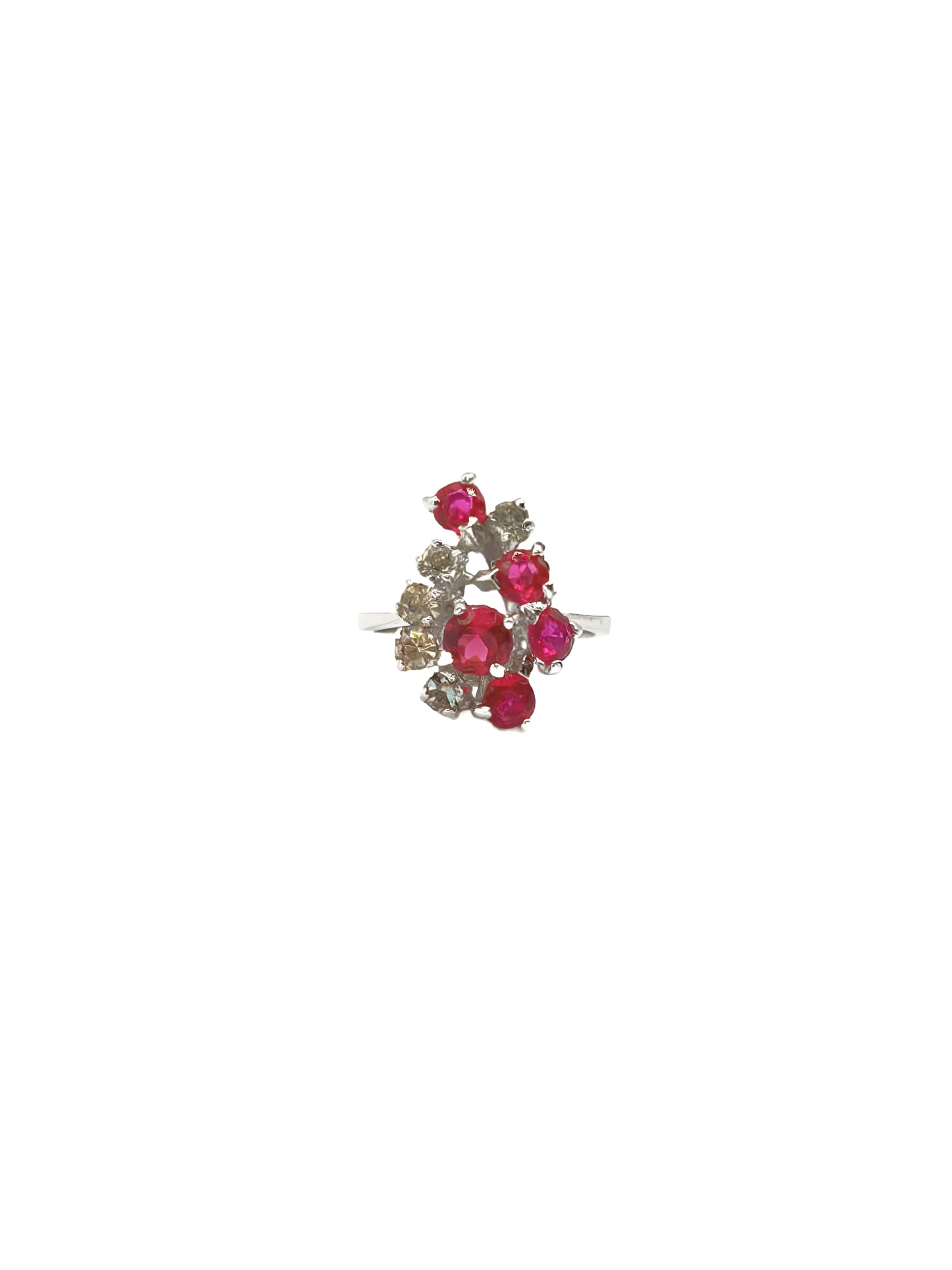 Anello Da Donna In Argento E Cristalli - 400