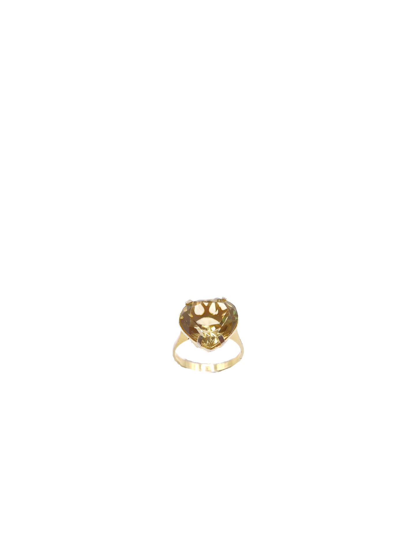 Anello Da Donna In Argento E Cristallo Fumè - 409