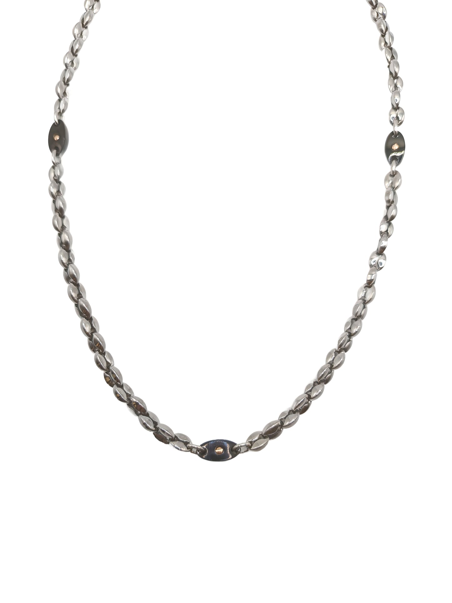 Collana In Acciaio Rosso Amante - UCO505AR
