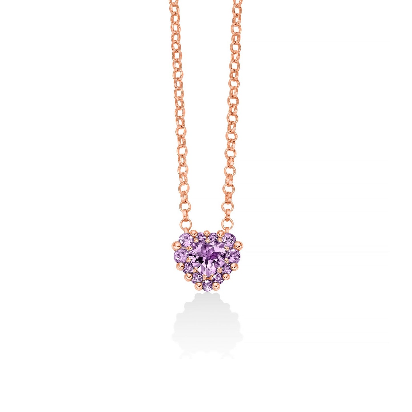 Collana Donna Miluna Cuore Gemma del Cielo - CLD4802