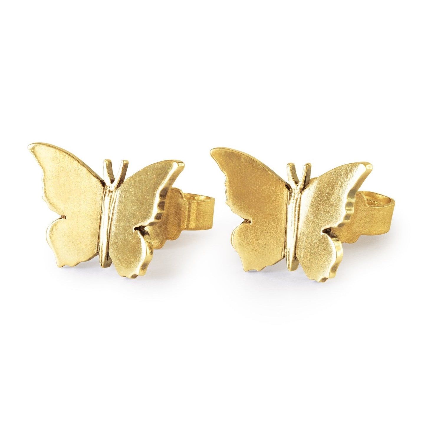 Orecchini Ali di Farfalla, Placcati Oro Trollbeads - TGPEA-00009