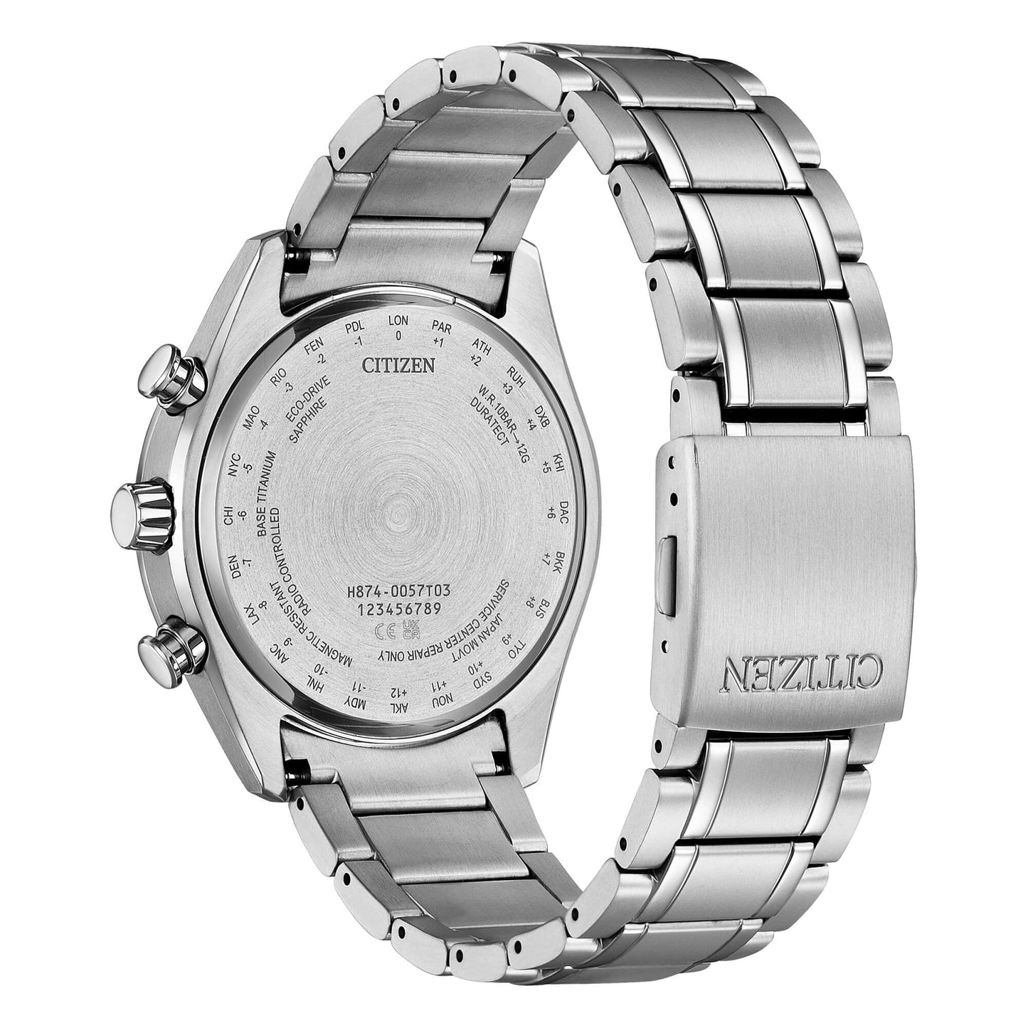 Orologio Uomo Citizen Radiocontrollato Tsuki-Yomi Moon Phase - BY1018-80X