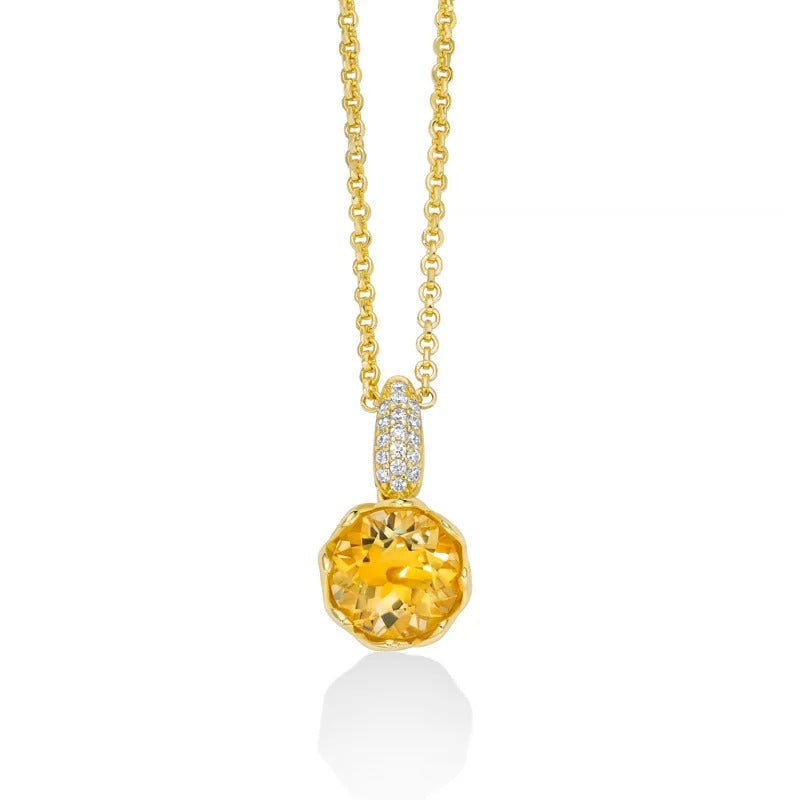 Collana Donna Miluna Gemma e Topazi Unica Colibrì - CLD5106