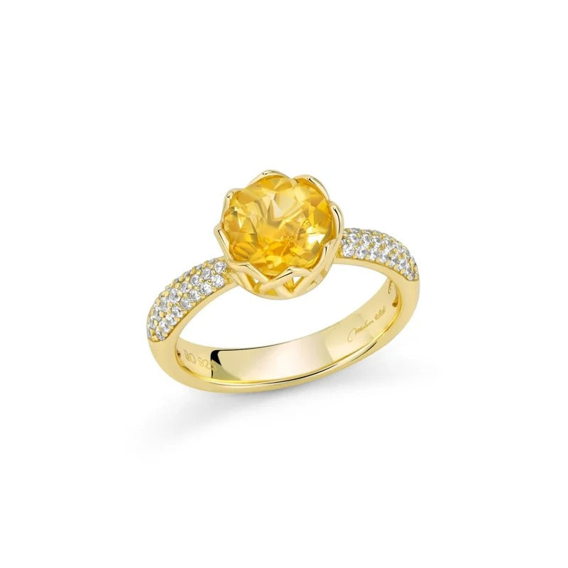 Anello Donna Miluna Gemma e Topazi Unica Colibrì - LID4026