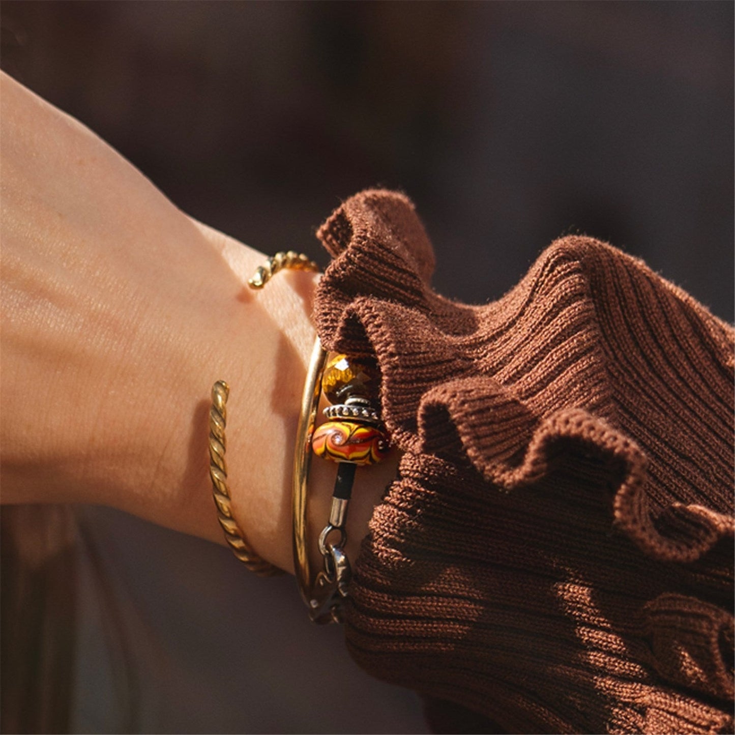 Luce di Raggi Ambra Trollbeads - TGLBE-00253