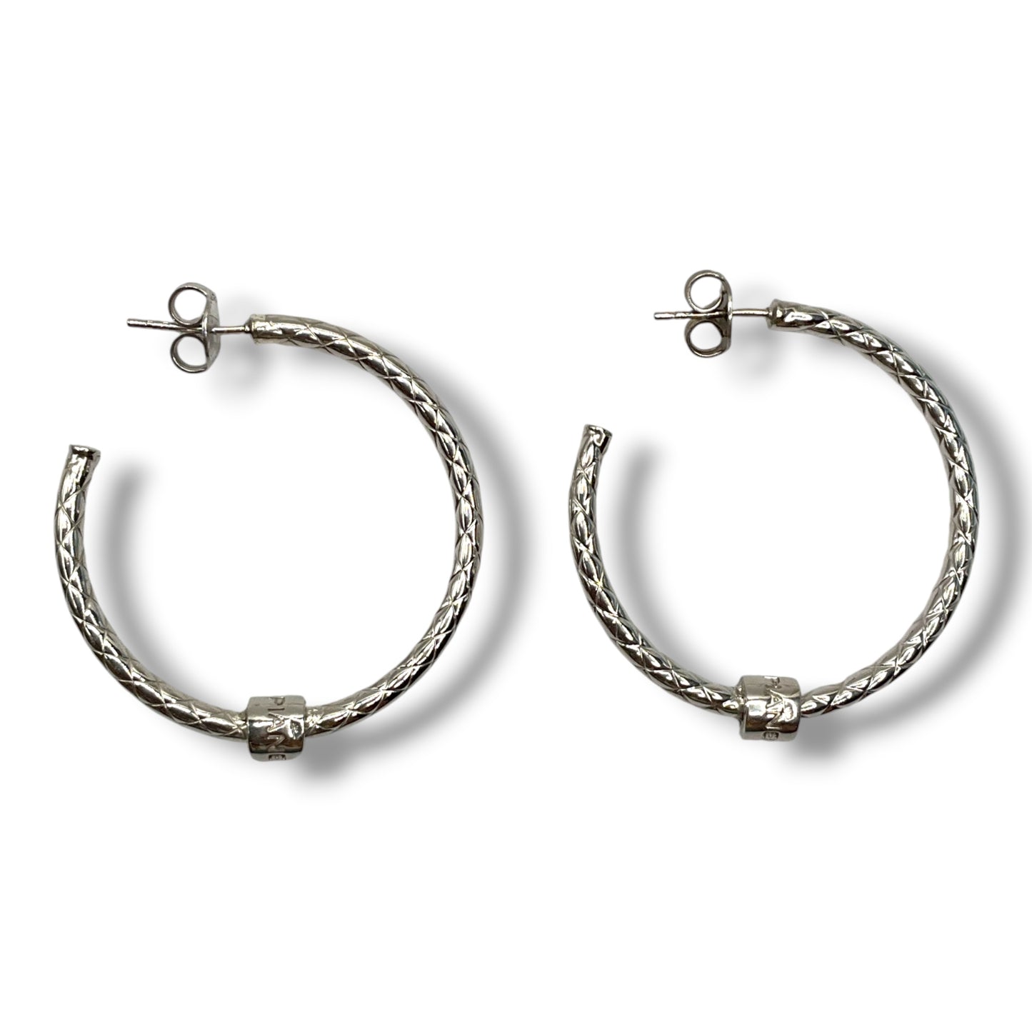 Orecchini a Cerchio Donna Argento Bond - OA010508
