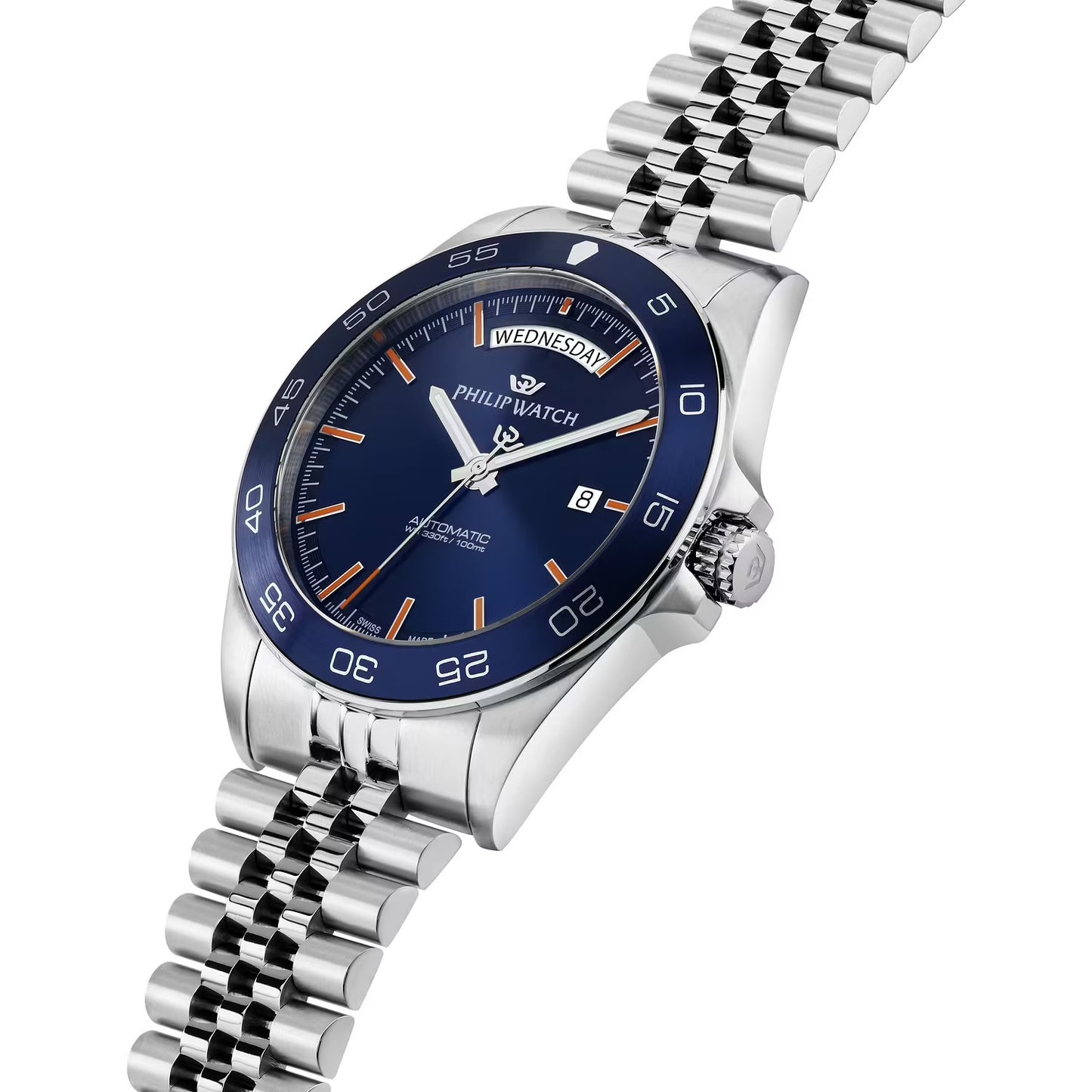 Orologio Automatico Uomo Philip Watch Caribe Sport - R8223597114