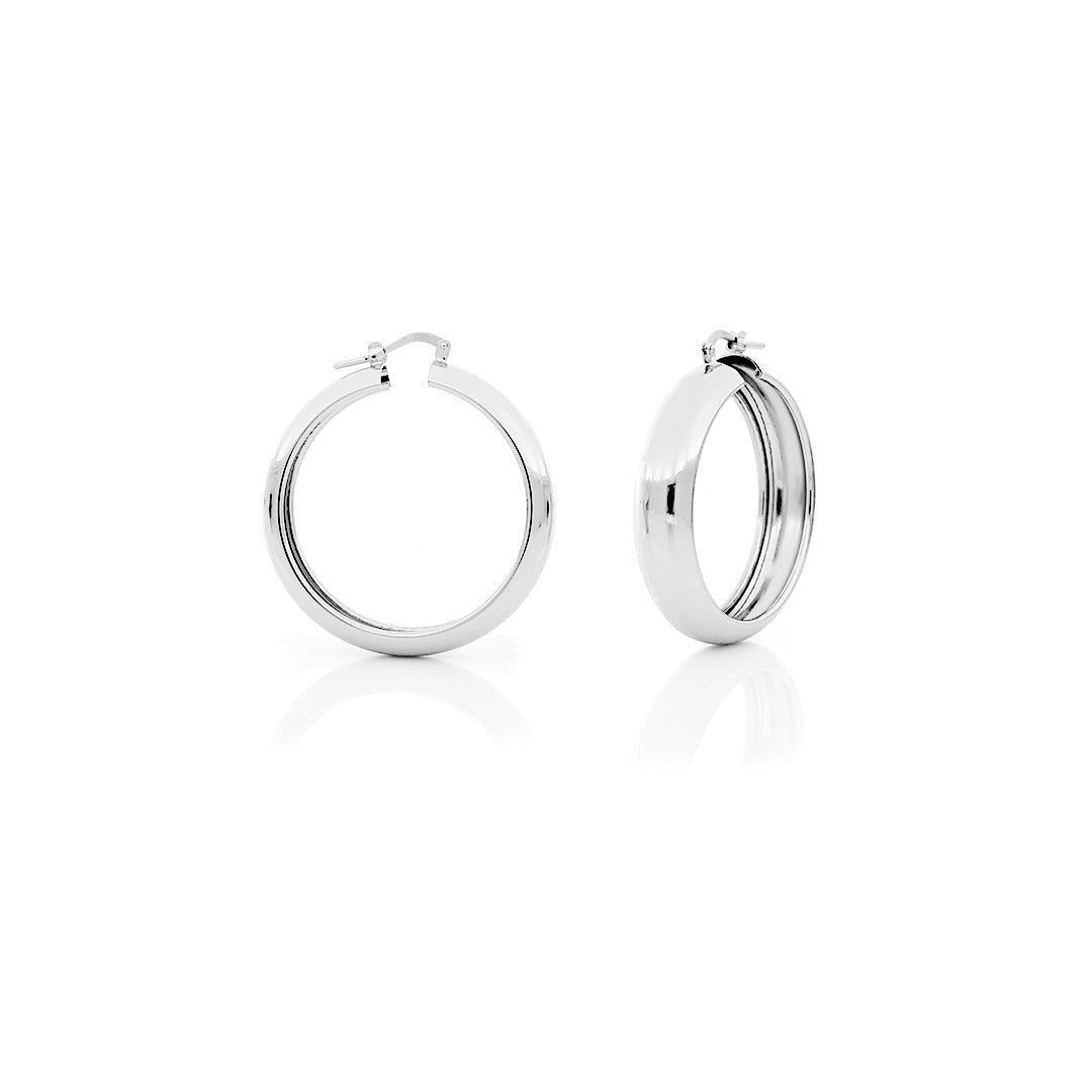 Orecchini Donna Unoaerre a Cerchio Bronzo Argentato o Dorato - 000EXO4299900