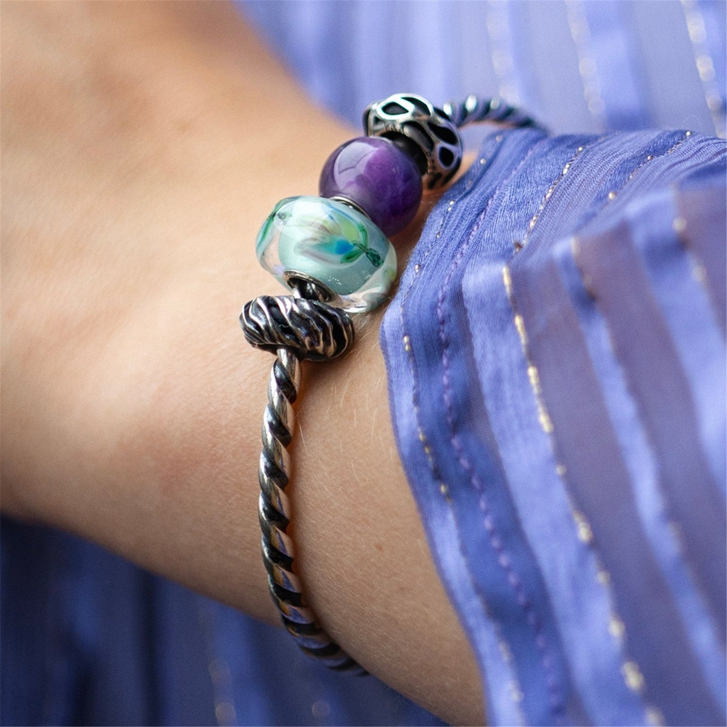 Tulipani Arcobaleno Trollbeads - TGLBE-20439