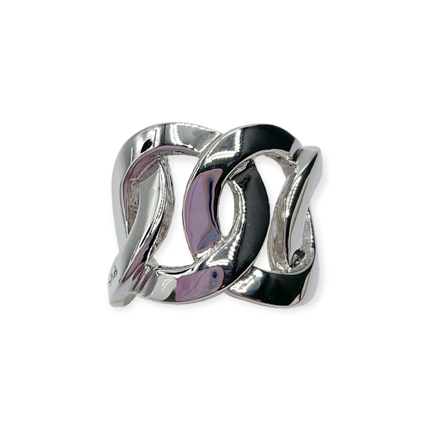 Anello Donna Fantasia di Cerchi in Argento - AA010524