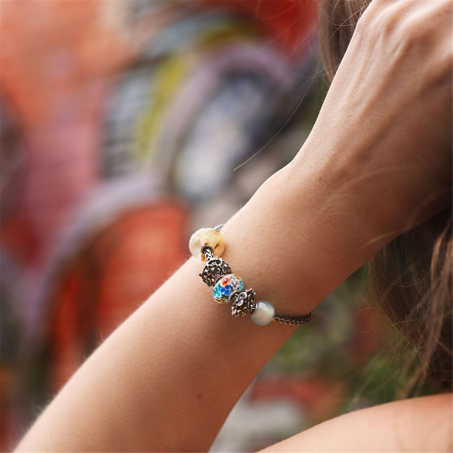 Sogno in Fiore Trollbeads - TGLBE-10225 Edizione Limitata