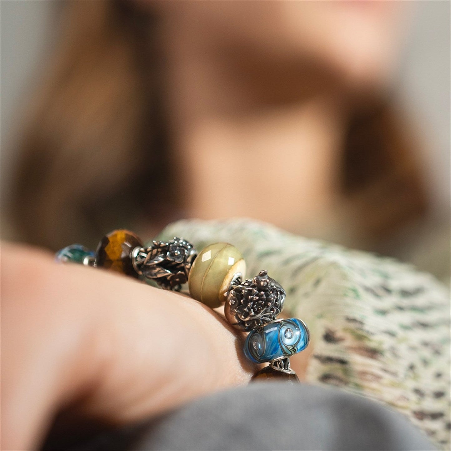 Gemma d'Acqua Castagna Trollbeads - TGLBE-30159