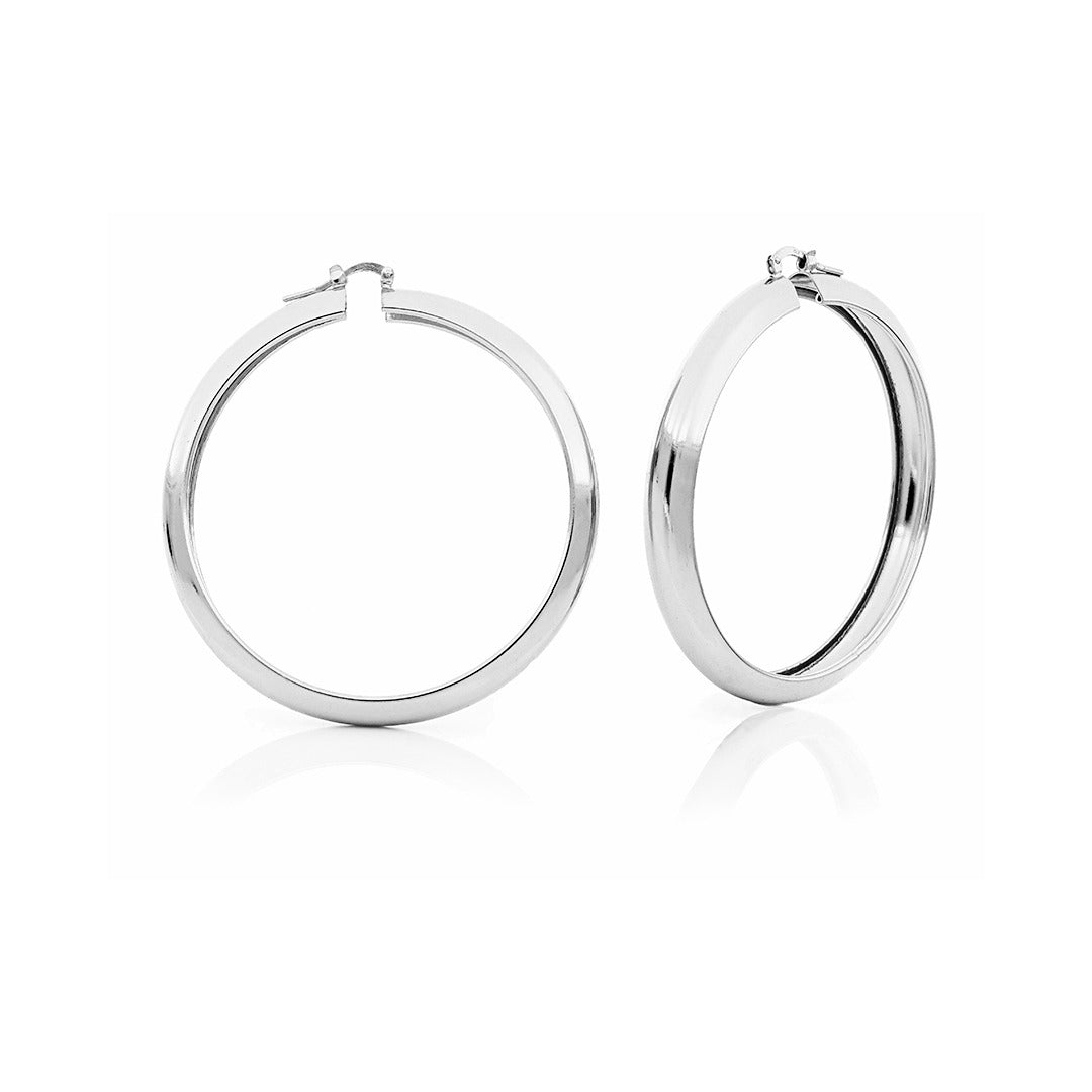 Orecchini Donna Unoaerre a Cerchio Bronzo Argentato o Dorato - 000EXO4299900