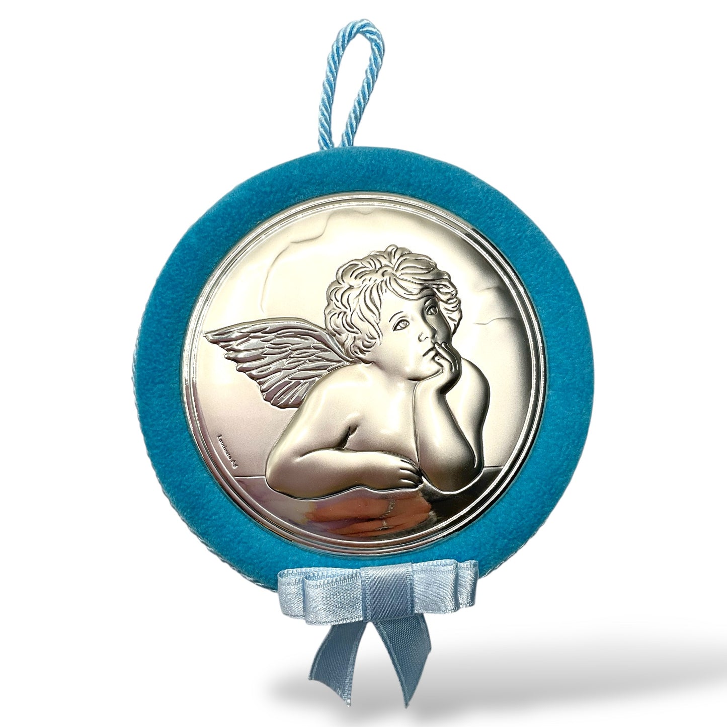 Medaglione Sopraculla Madonna con Bambino o Angelo di Raffaello Tondo Valenti - 1716C