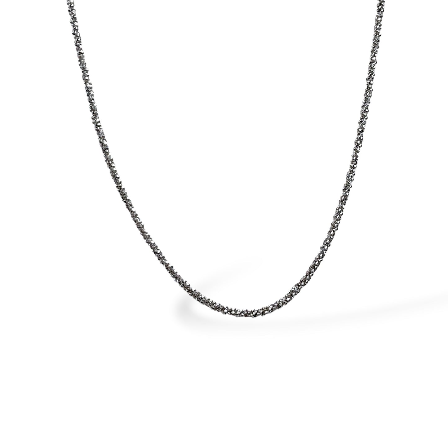 Catena Argento o Argento Rosato Mediterraneo Gioielli - CATENAD45