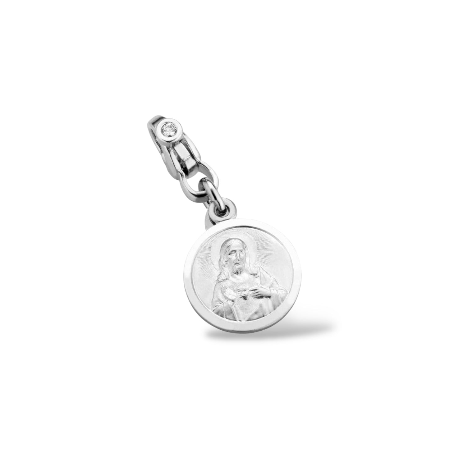 Medaglia Cuore di Gesù Mediterraneo Gioielli - OPN18AM02