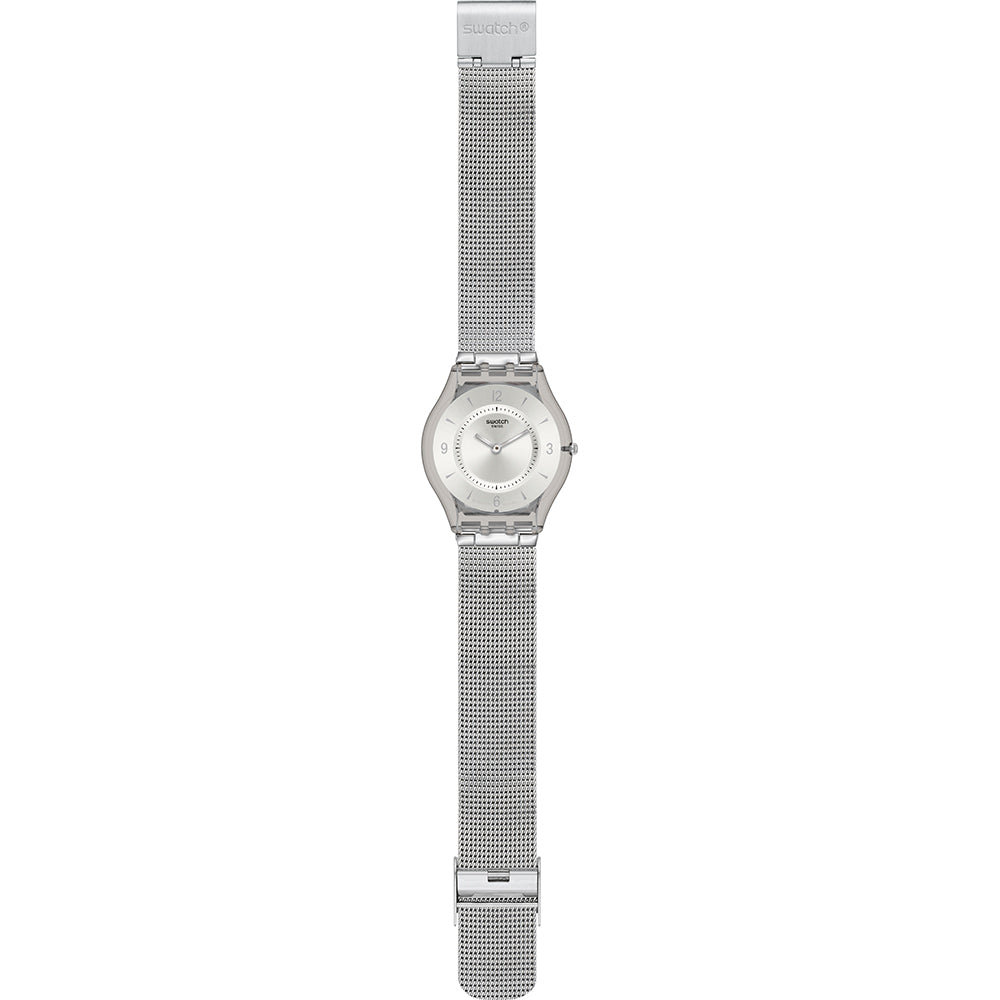 Orologio Donna Swatch Skin Metal Knit - SFM118M