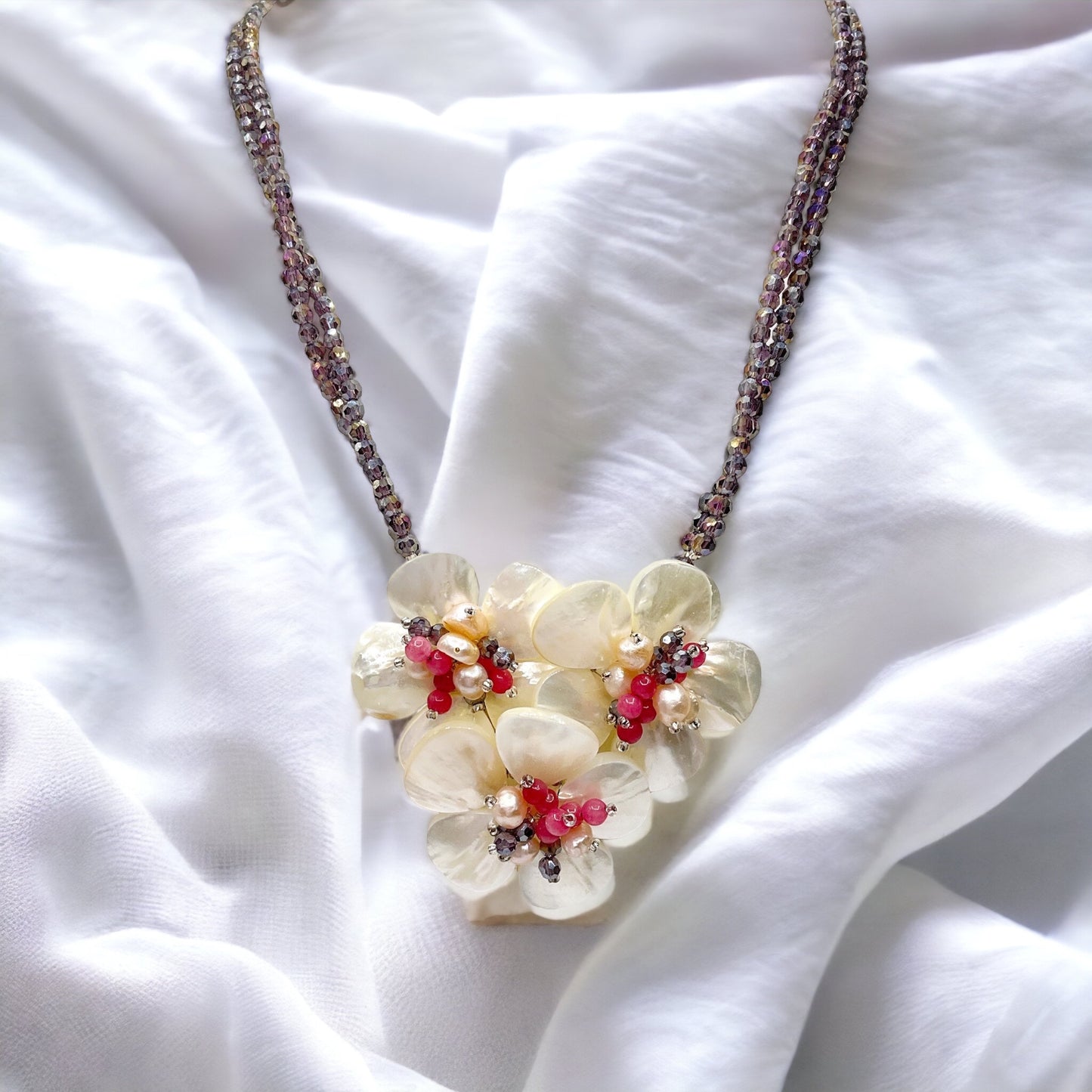 Collana Donna Fiori Madreperla Ottaviani Bijoux - 480589
