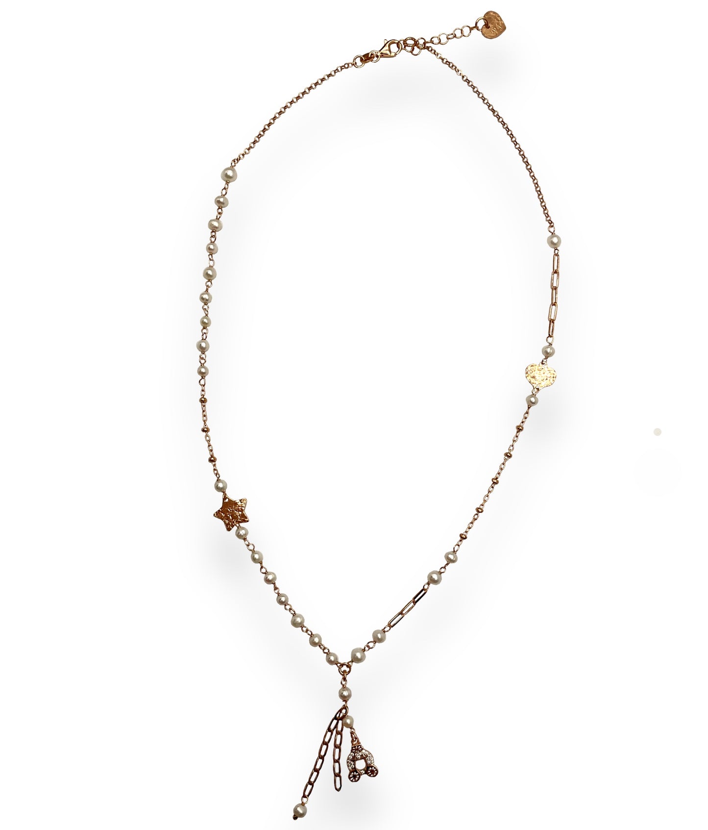 Collana Perle e Carrozza - Le Favole