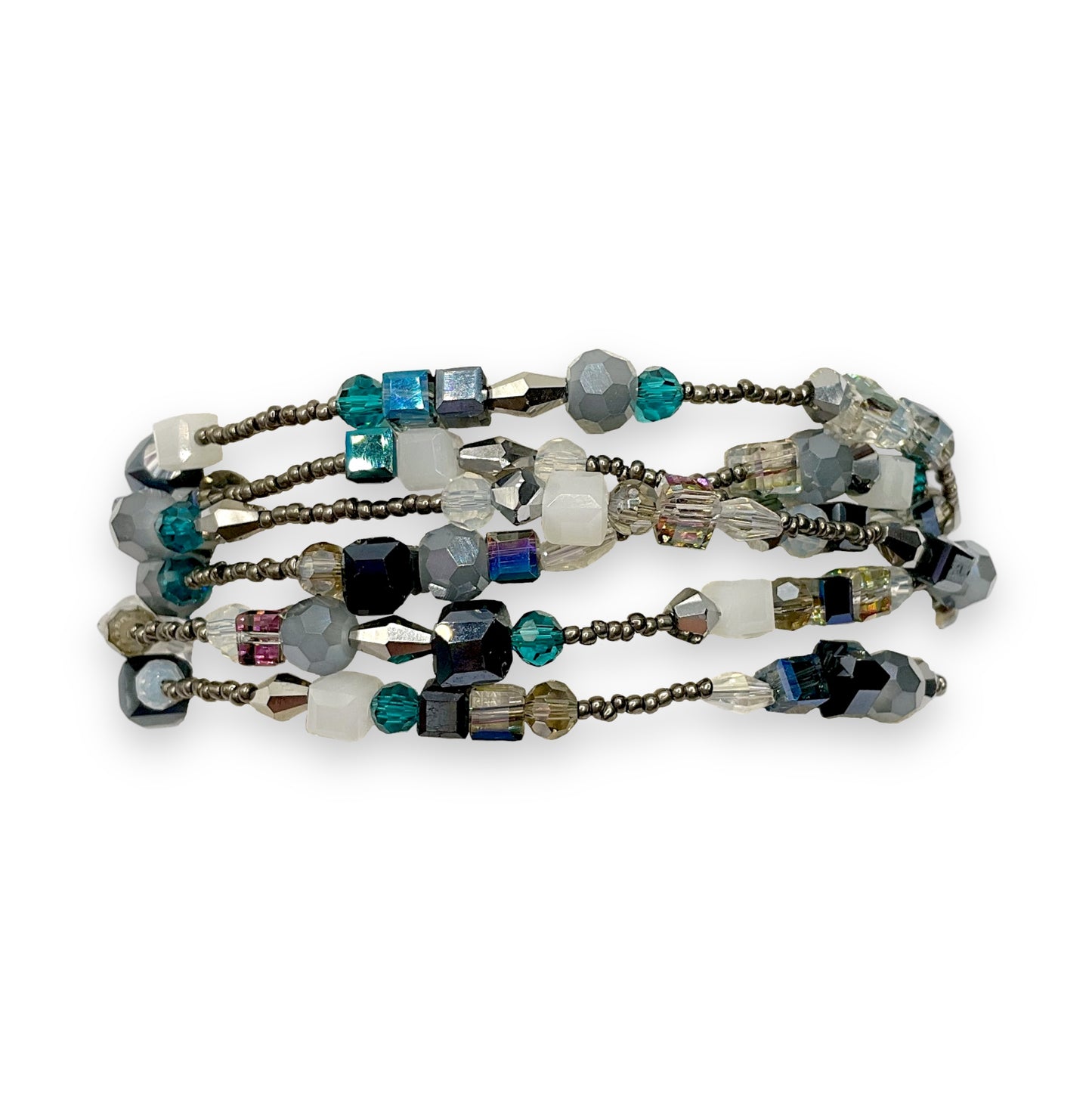Bracciale Donna Multifili Perline e Cristalli Ottaviani Bijoux - 47857