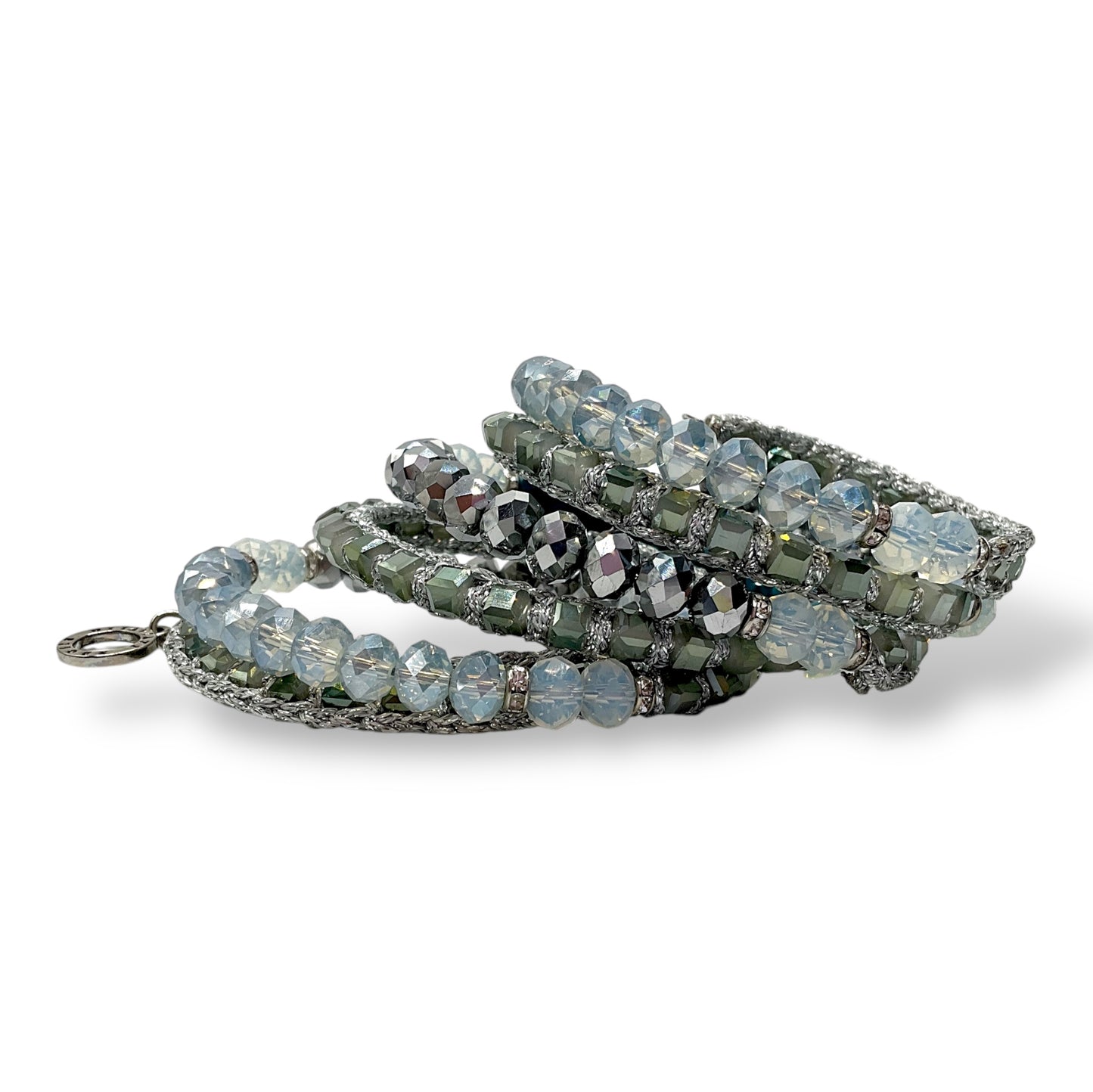 Bracciale Donna Rigido a Spirale con Cristalli Ottaviani Bijoux - 470552