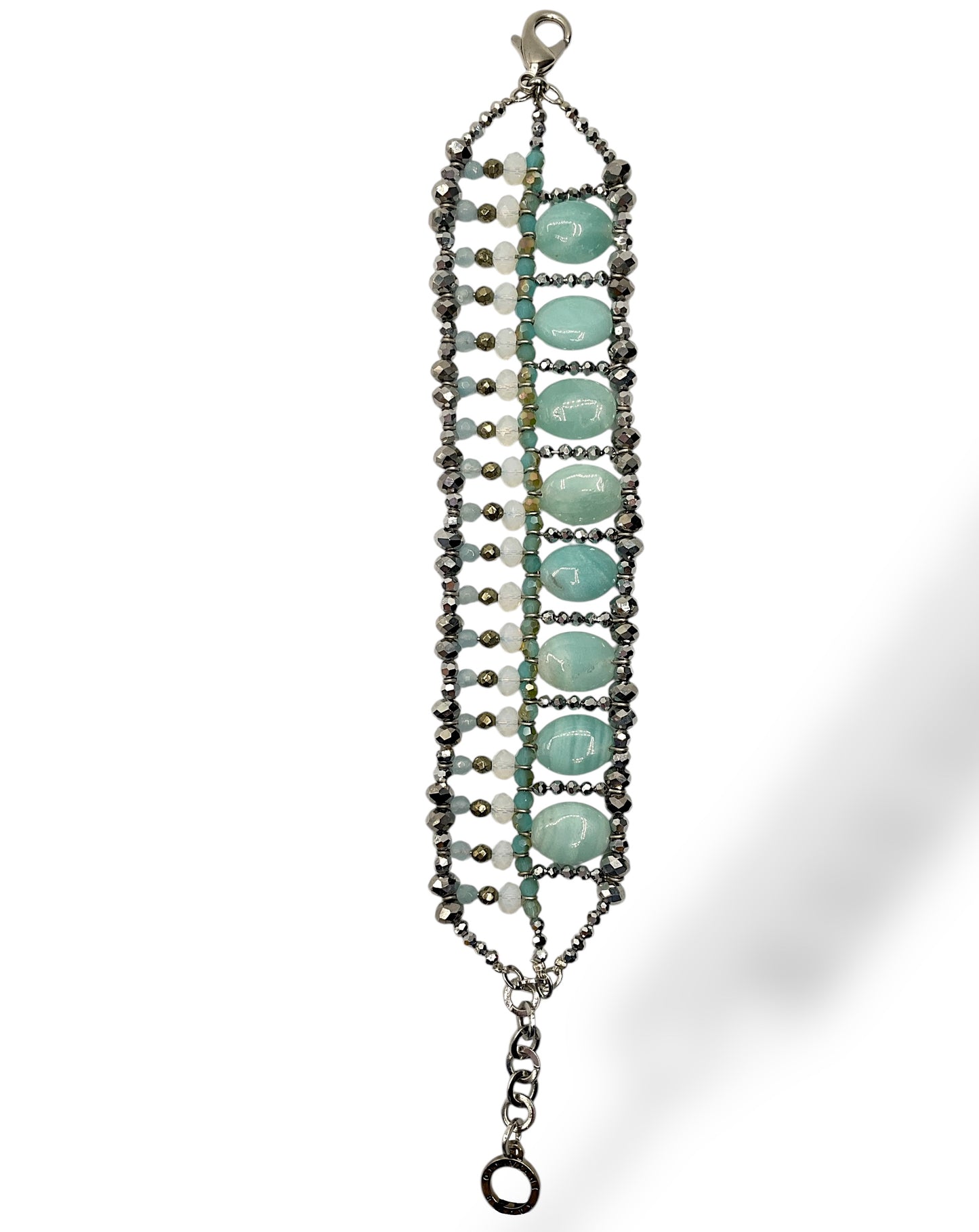 Bracciale Donna Alto con Pietre Dure e Cristalli Ottaviani Bijoux - 47420