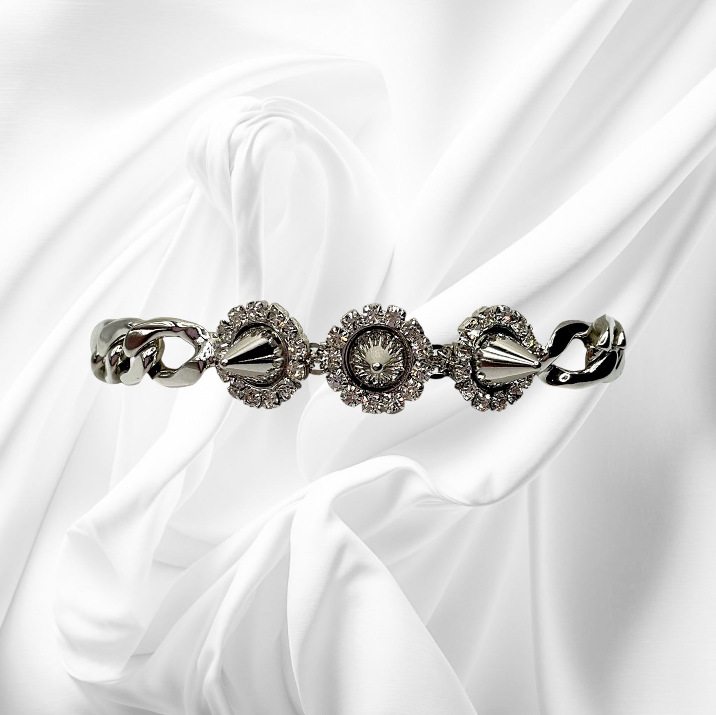 Bracciale Donna Groumette con Borchie Ottaviani Bijoux - 470731