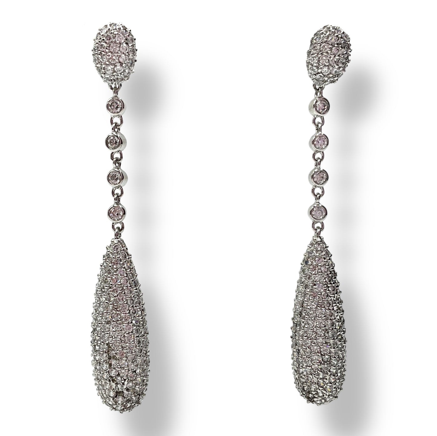 Orecchini Pendenti Donna Goccia di Zirconi Ottaviani Bijoux - 49842