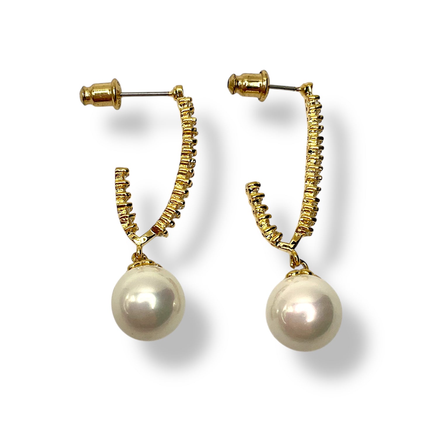 Orecchini Pendenti Donna Cristalli e Perle Ottaviani Bijoux - 490346