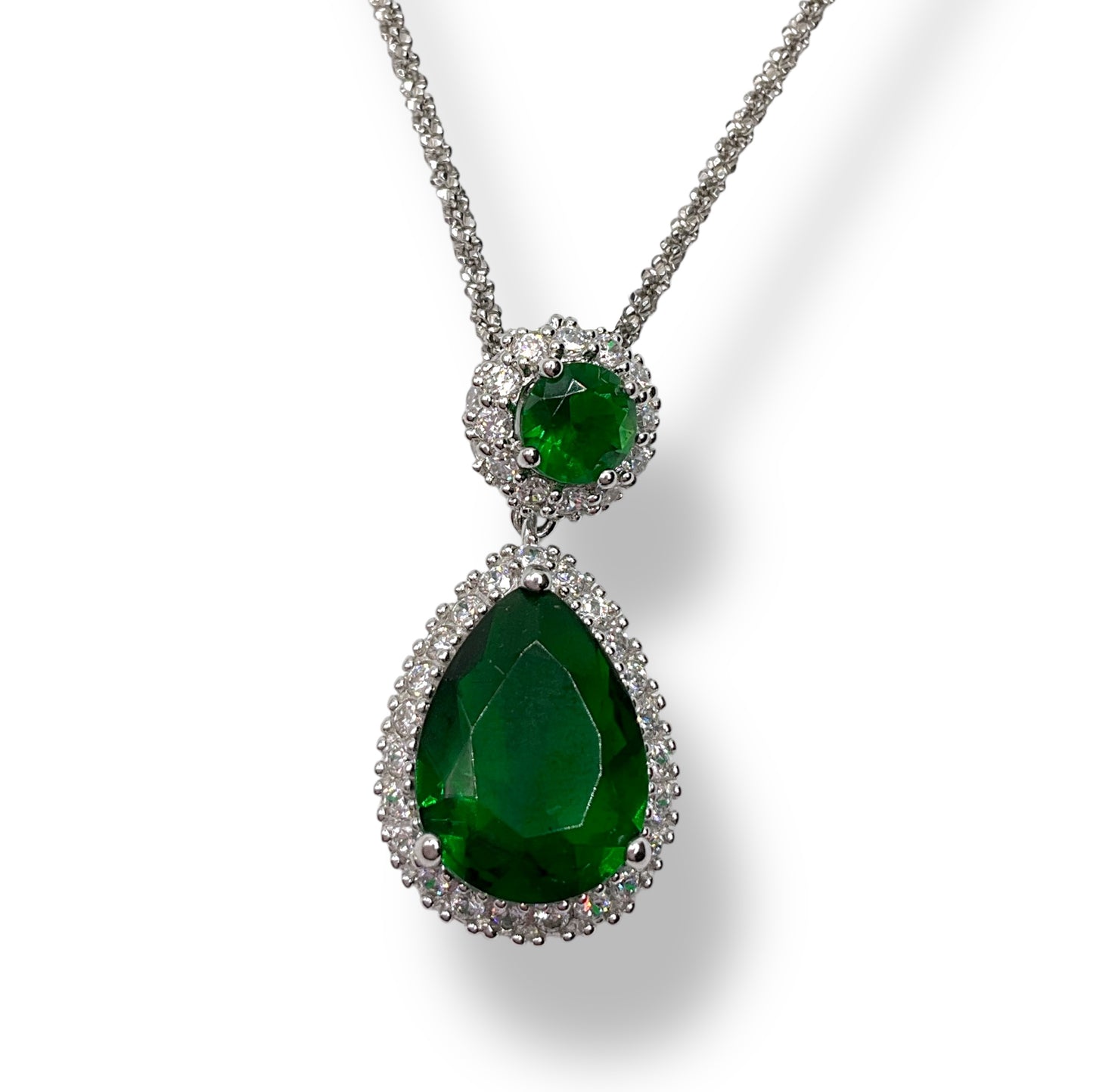 Collana Donna Goccia Pietra Verde Ottaviani Bijoux - 48270