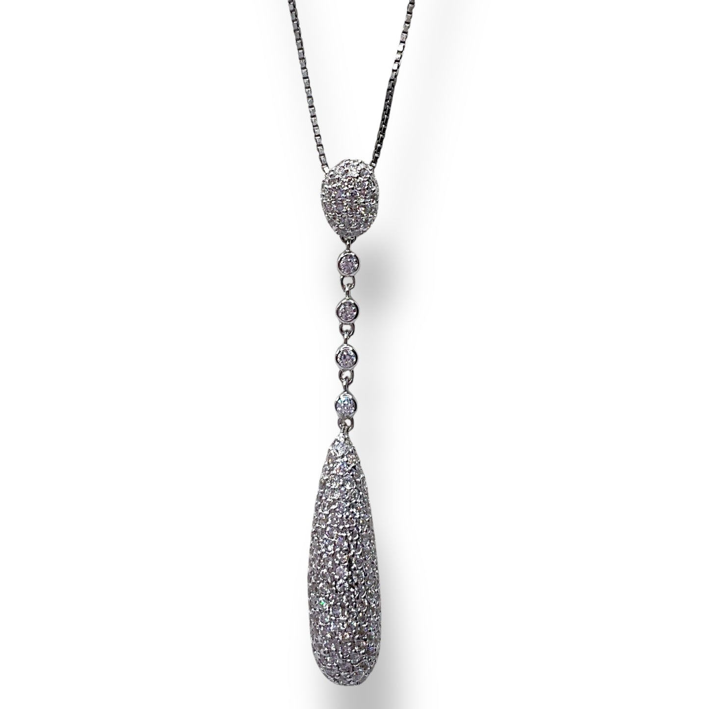 Collana Donna Goccia di Zirconi Ottaviani Bijoux - 48268