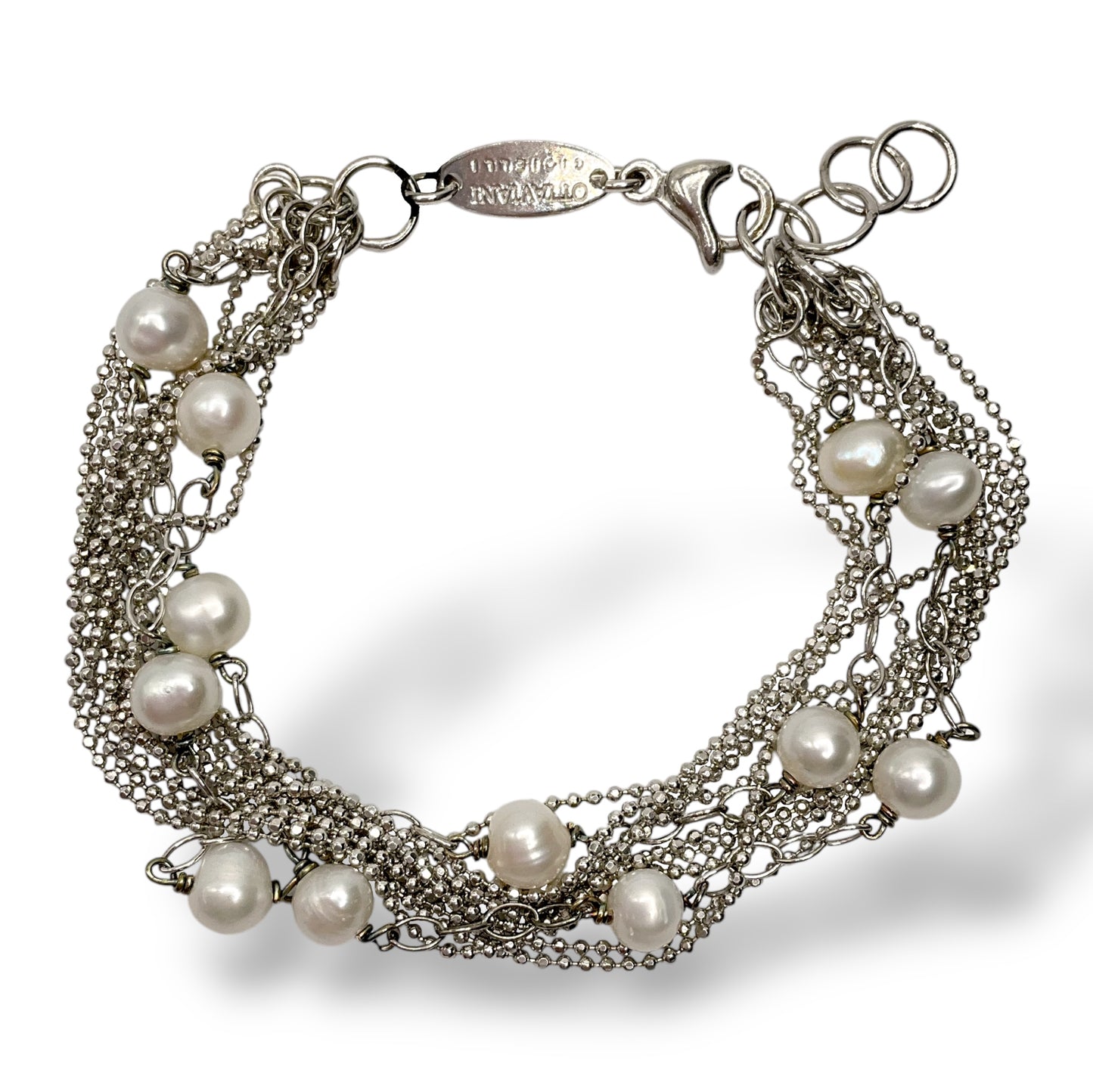Bracciale Donna Multicatena con Perle Ottaviani Bijoux - 47585