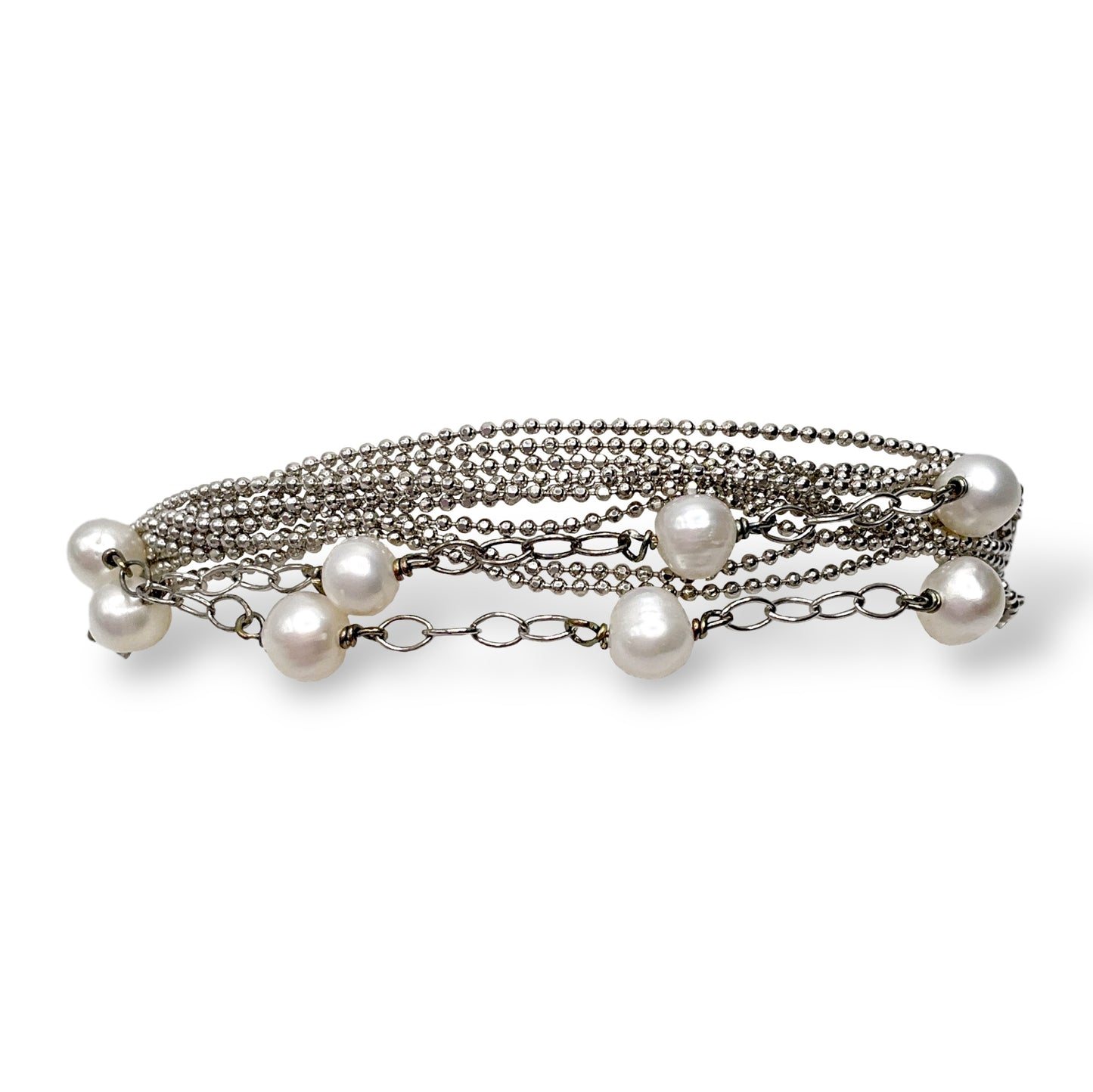 Bracciale Donna Multicatena con Perle Ottaviani Bijoux - 47585