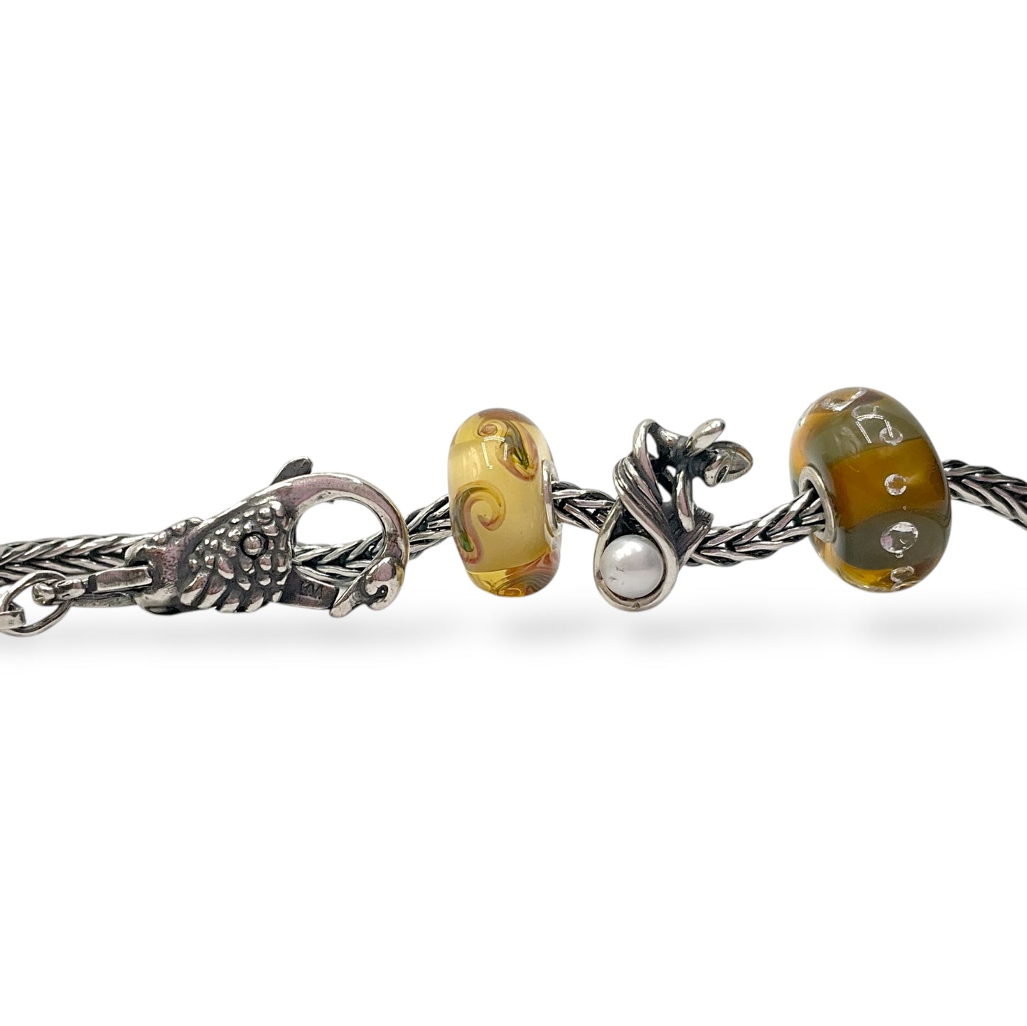 Bracciale Bucaneve di Gennaio Trollbeads - TZZIT-Gennaio