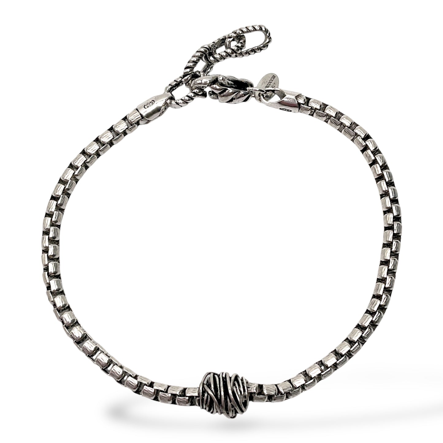 Bracciale Uomo Giacomo Burroni Veneziana Tonda - MBC0106