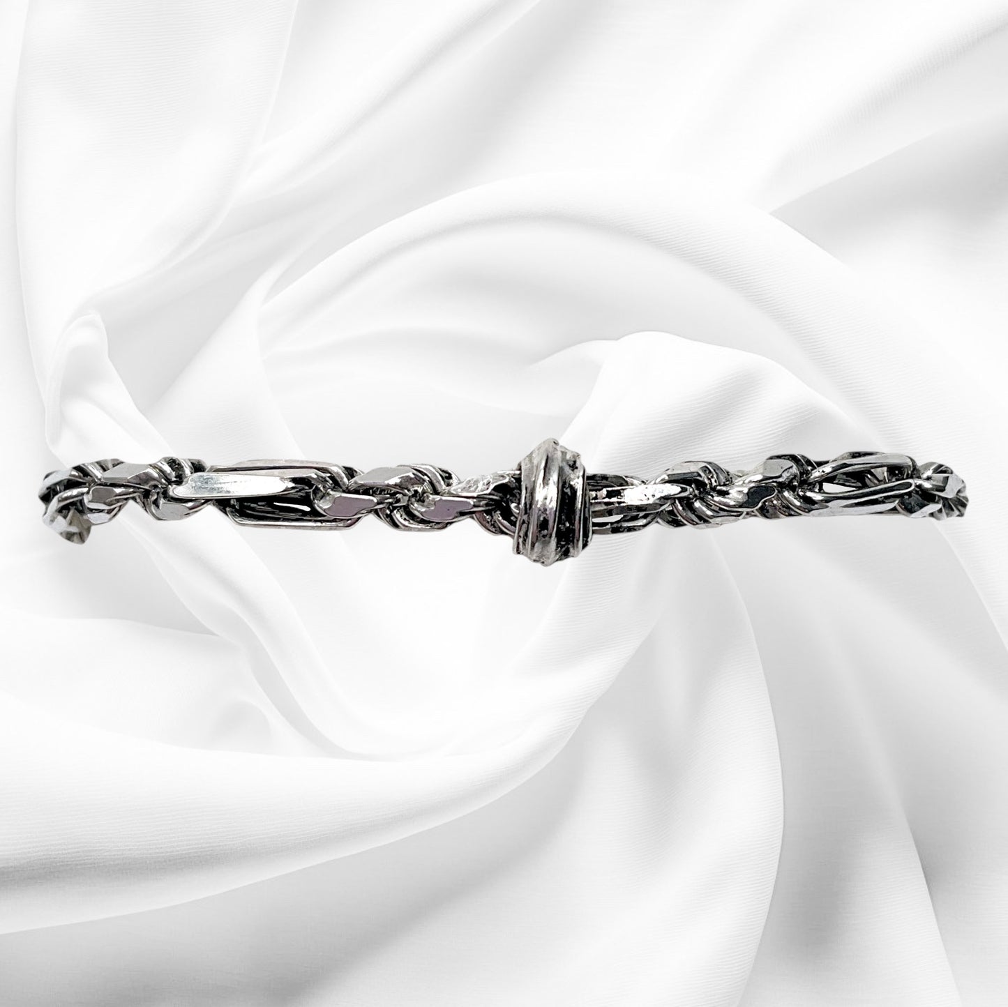 Bracciale Uomo Giacomo Burroni Corda Alternata - MBC0105
