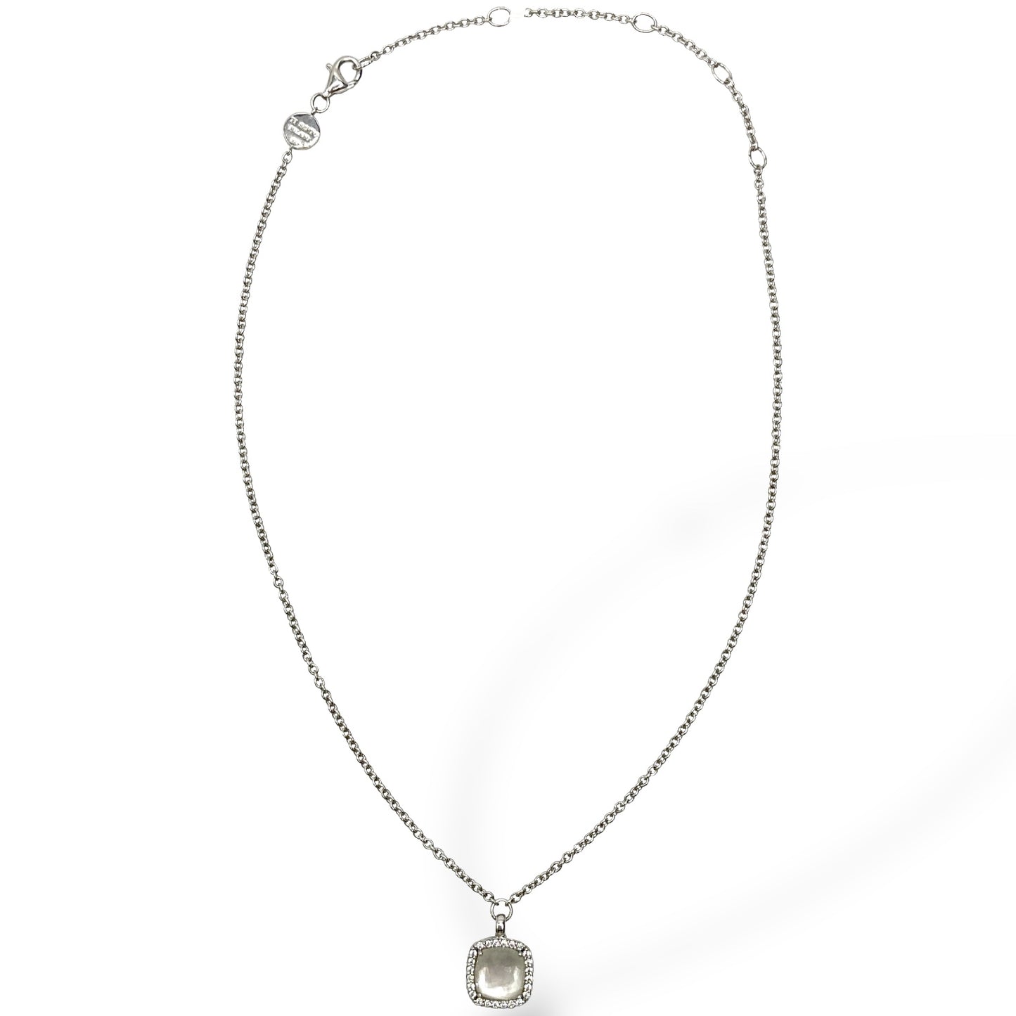 Collana Donna Ti Sento Milano Ciondolo Madreperla Sfaccettata - 3792MW/42