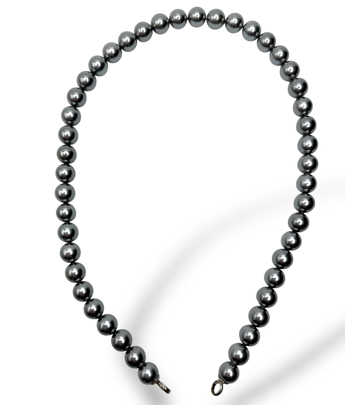 Collana Filo Di Perle Grigie Ti Sento Milano - 3583PG/48