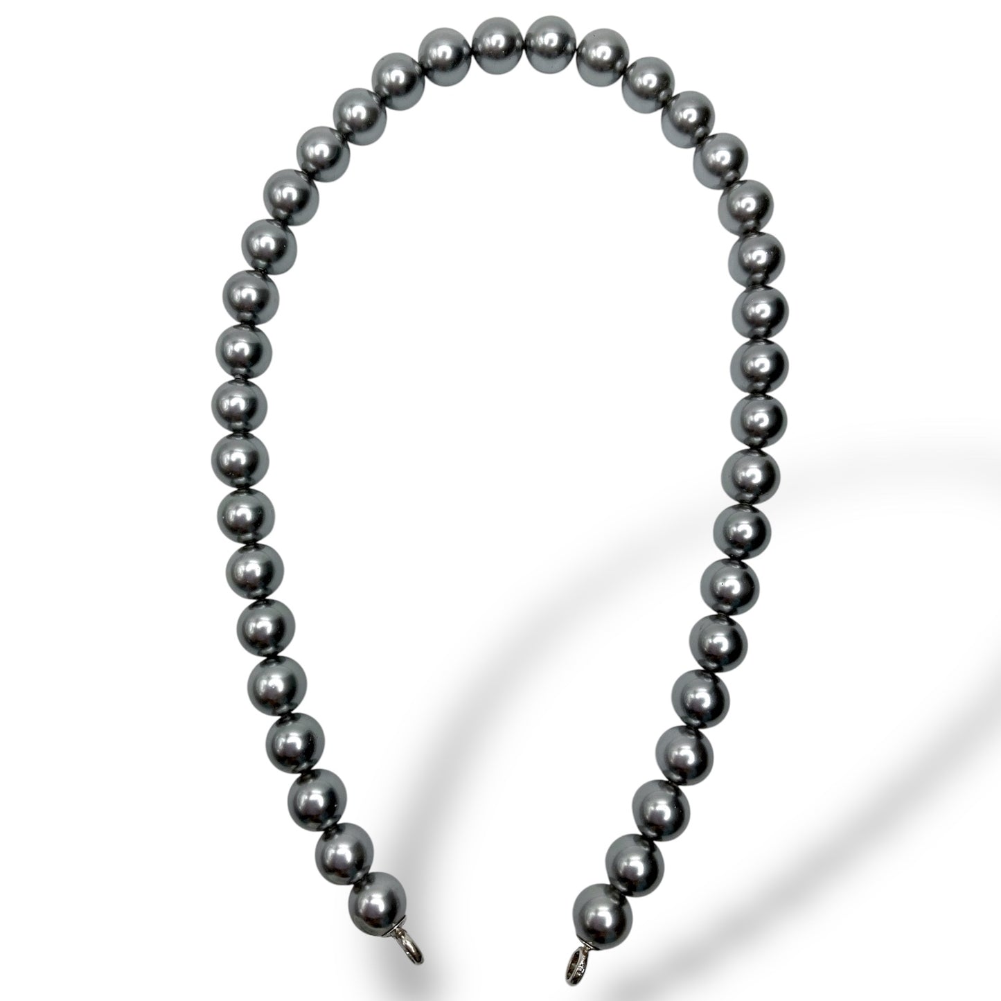 Collana Filo Di Perle Grigie Ti Sento Milano - 3583PG/48